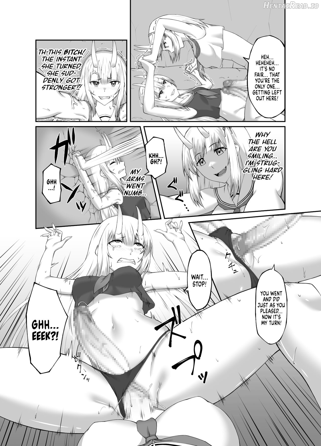 Taimashi Daraku Osen ~Futanari ni Ochita Taima Miko wa Inran Mesu Oni-ka~ Chapter 1 - page 31