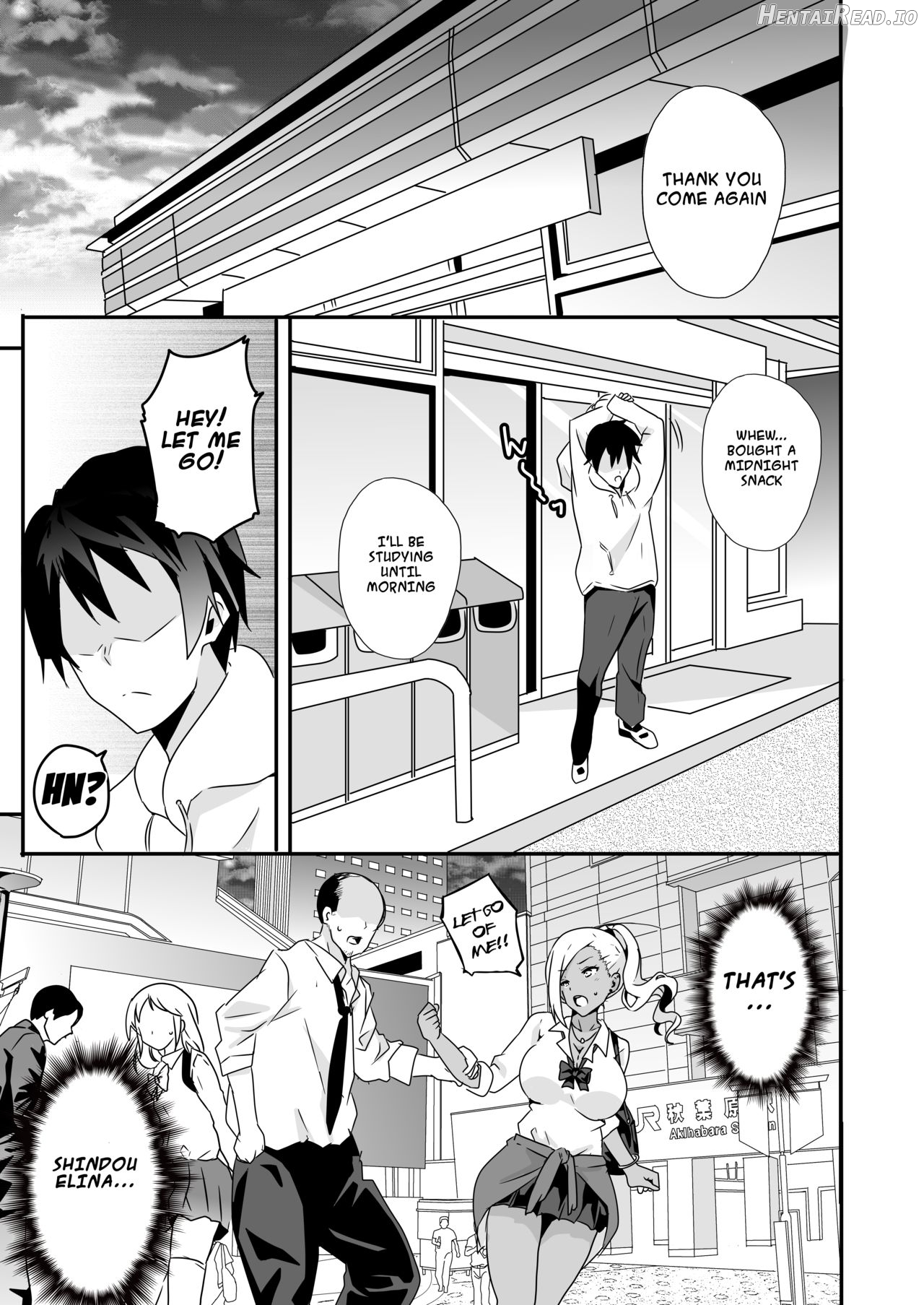 Mousou Gakuen ~Gal Shindou Elina no Baai~ Chapter 1 - page 5