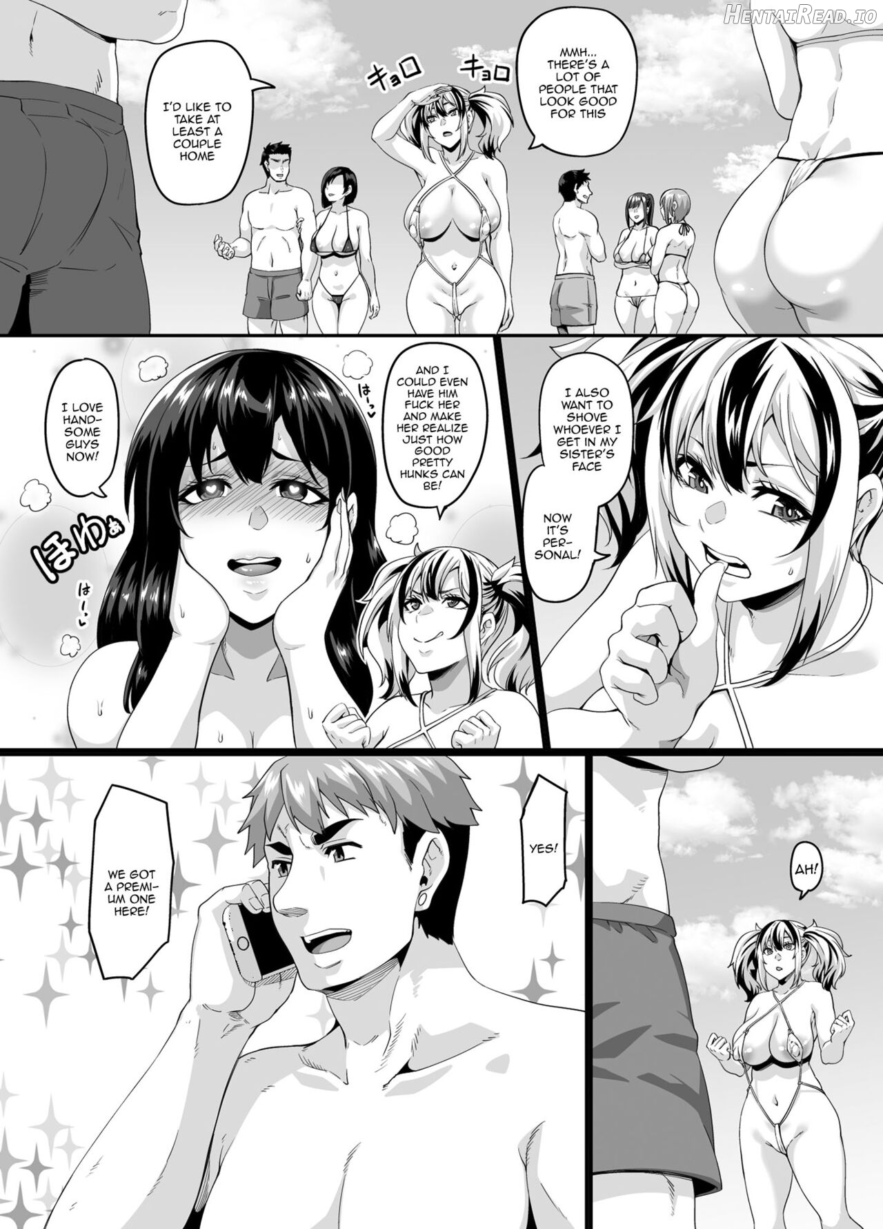 Kazoku Ryokou wa Yarimoku Beach de Sex Zanmai ~Onee-chan Hen~ Chapter 2 - page 6