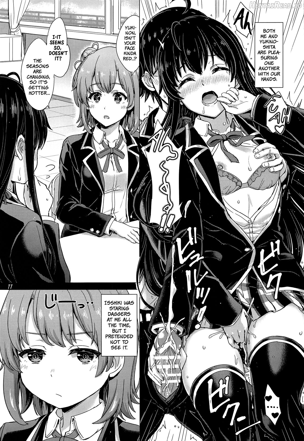 Yukinoshita Shimai to Iyarashii Futari no Himegoto. Chapter 1 - page 10