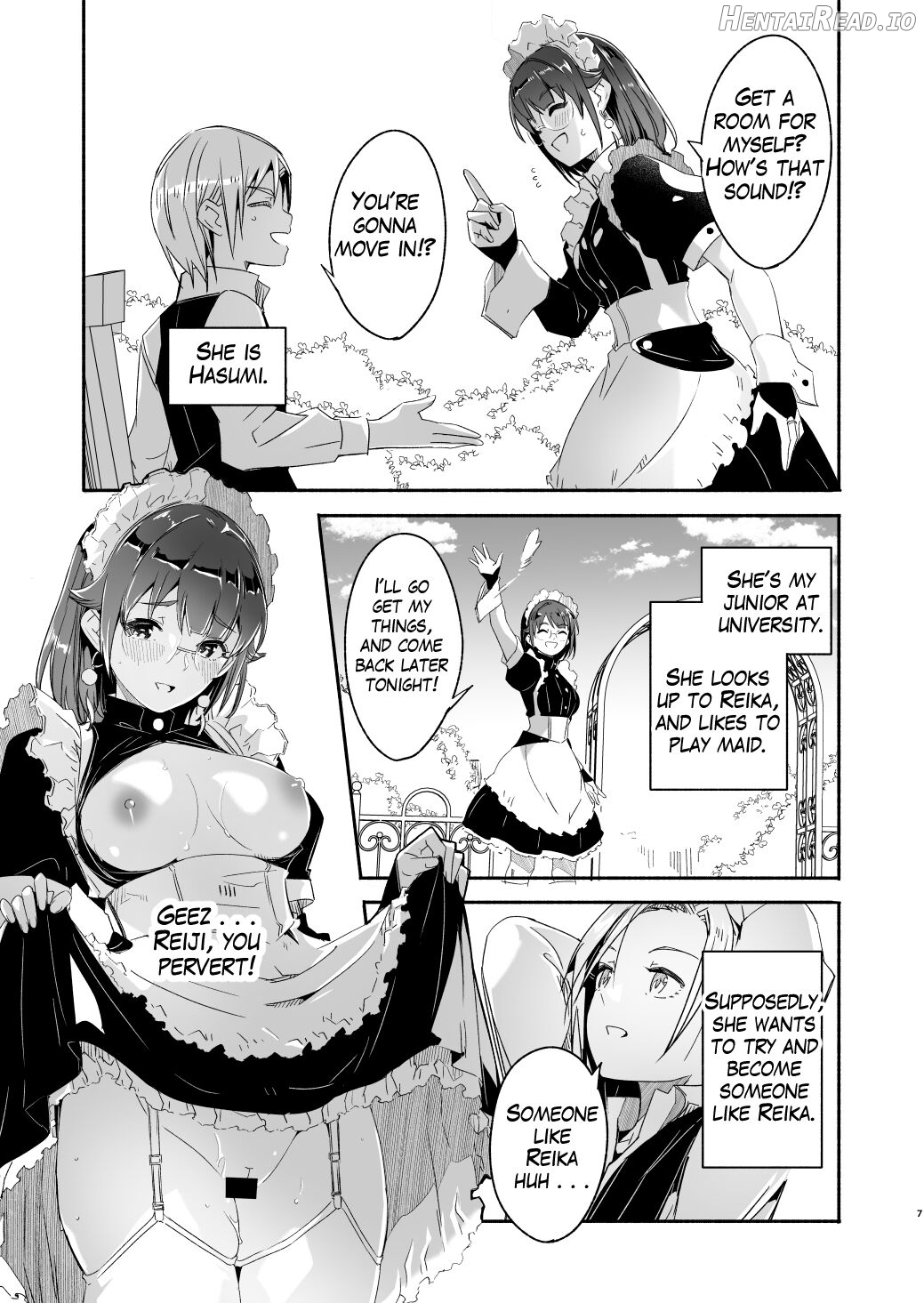 Reika wa Karei na Boku no Maid 2 Ch. 0 Chapter 3 - page 7