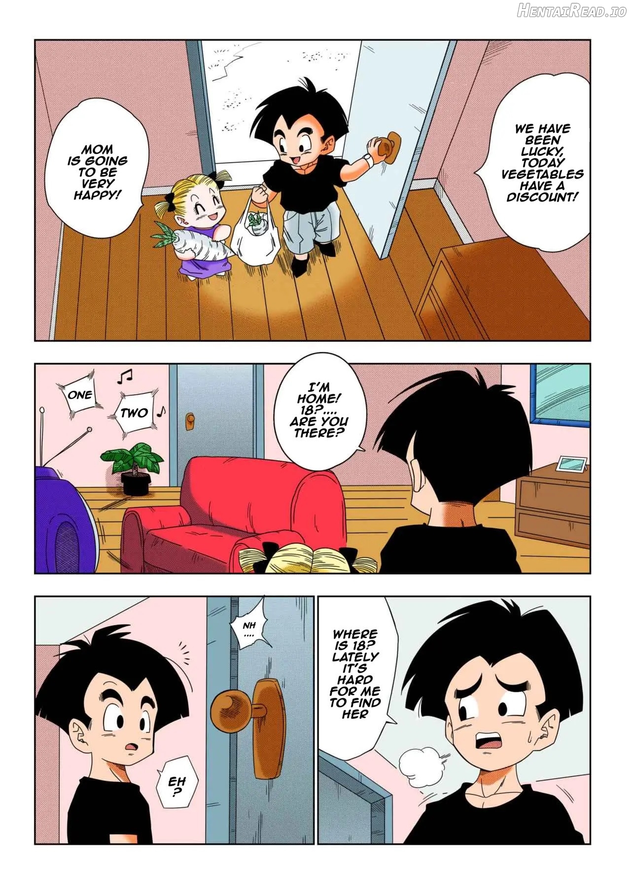Android 18 vs Master Roshi Chapter 1 - page 25