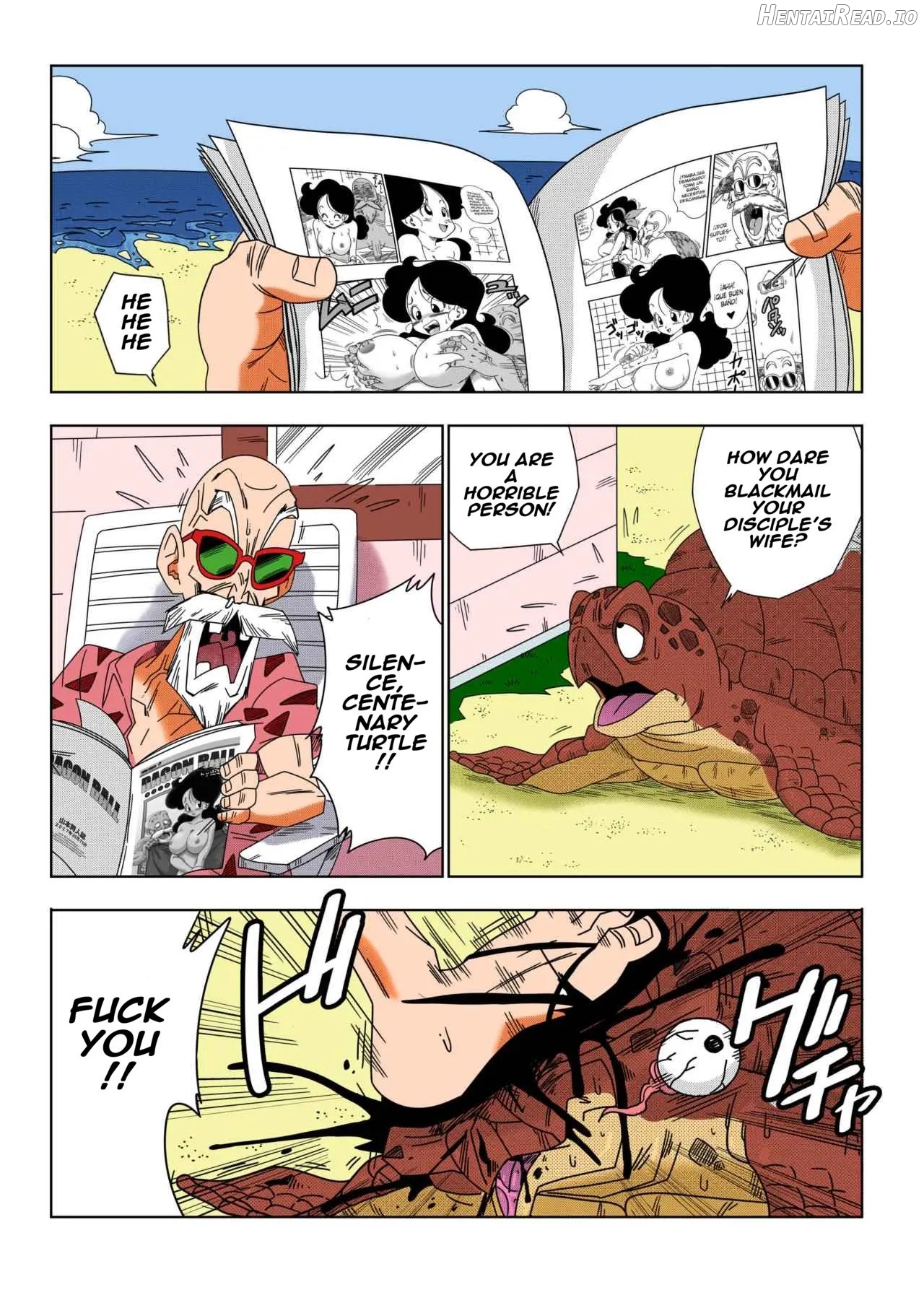 Android 18 vs Master Roshi Chapter 1 - page 30