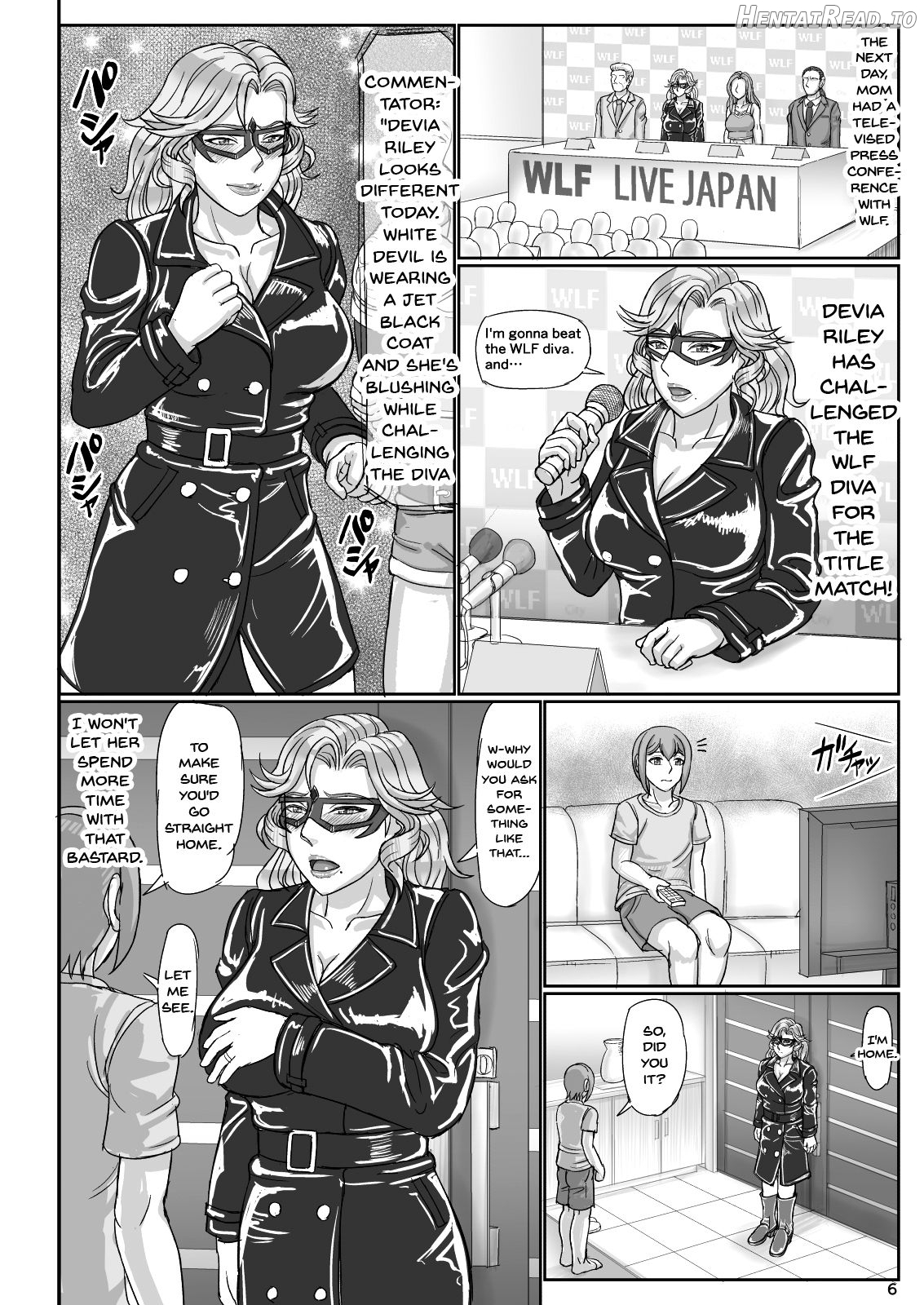 Mama wa Russian Half no Akuyaku Wrestler 2 - H Mizugi de Dokidoki Hen Chapter 1 - page 6