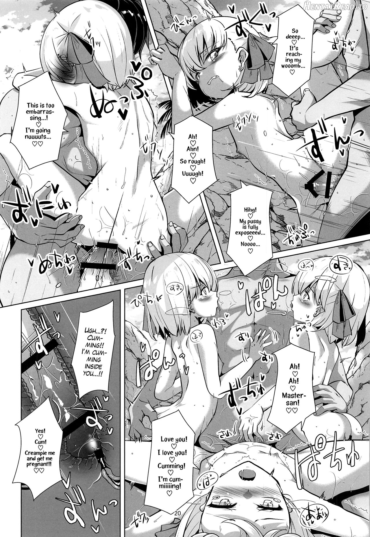Master-san wa Wakarase Ana ni wa Katemaseen Chapter 4 - page 19