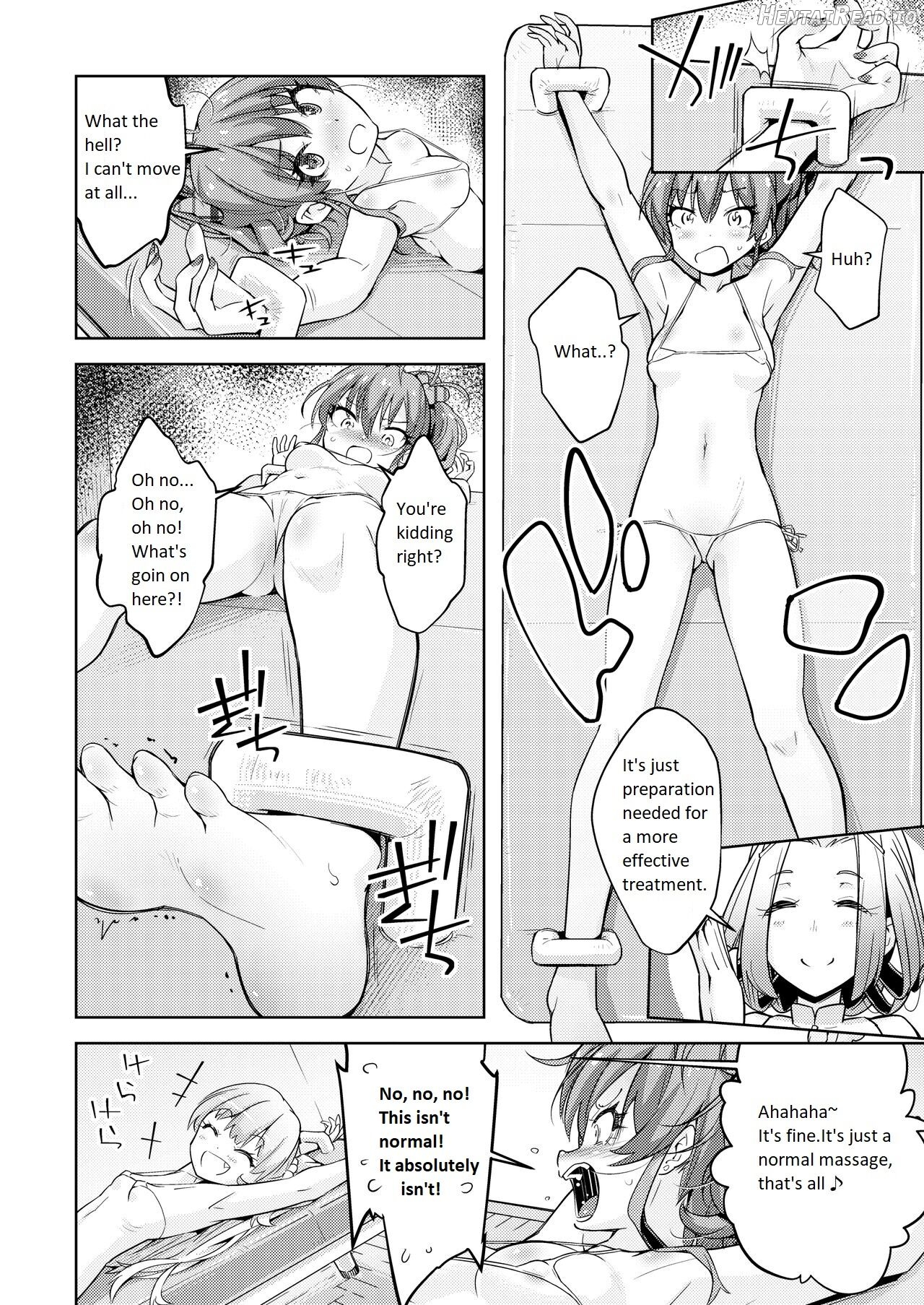 Gal Shimai Monzetsu Kusuguri Massage! Chapter 1 - page 7