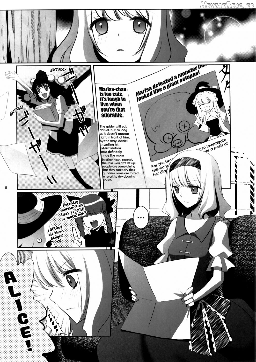 Marisa wa Kinoko Power wo Te ni Ireta! Chapter 1 - page 4