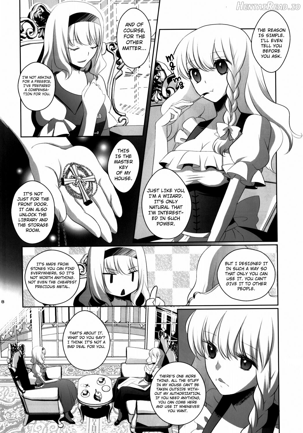 Marisa wa Kinoko Power wo Te ni Ireta! Chapter 1 - page 6