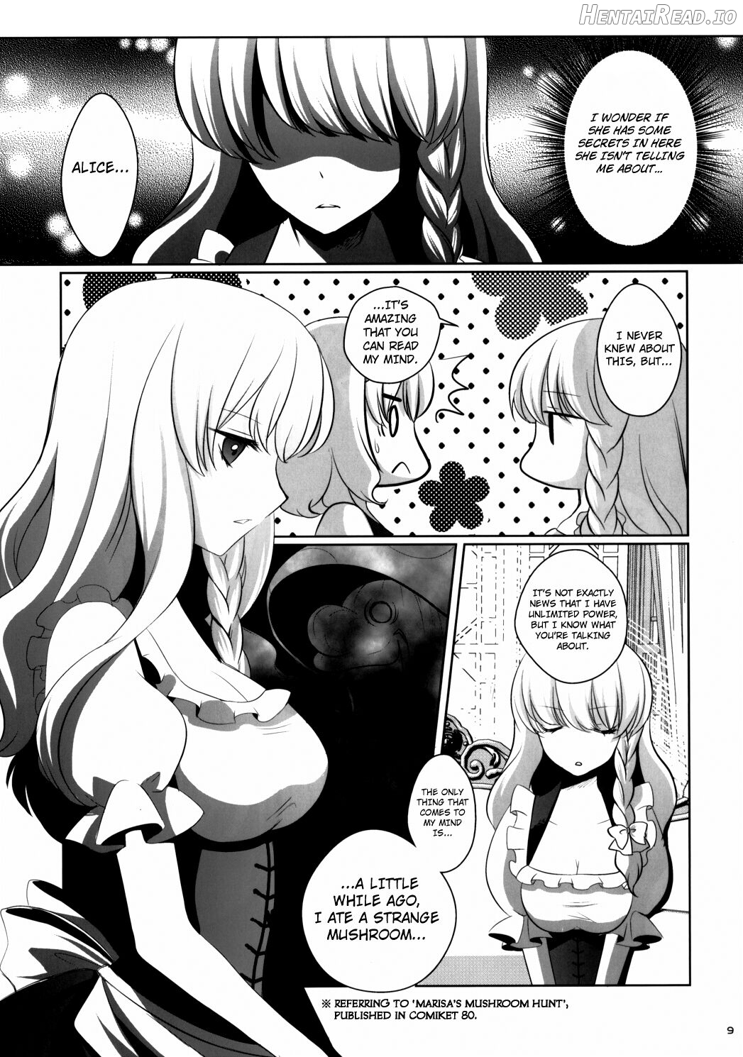 Marisa wa Kinoko Power wo Te ni Ireta! Chapter 1 - page 7