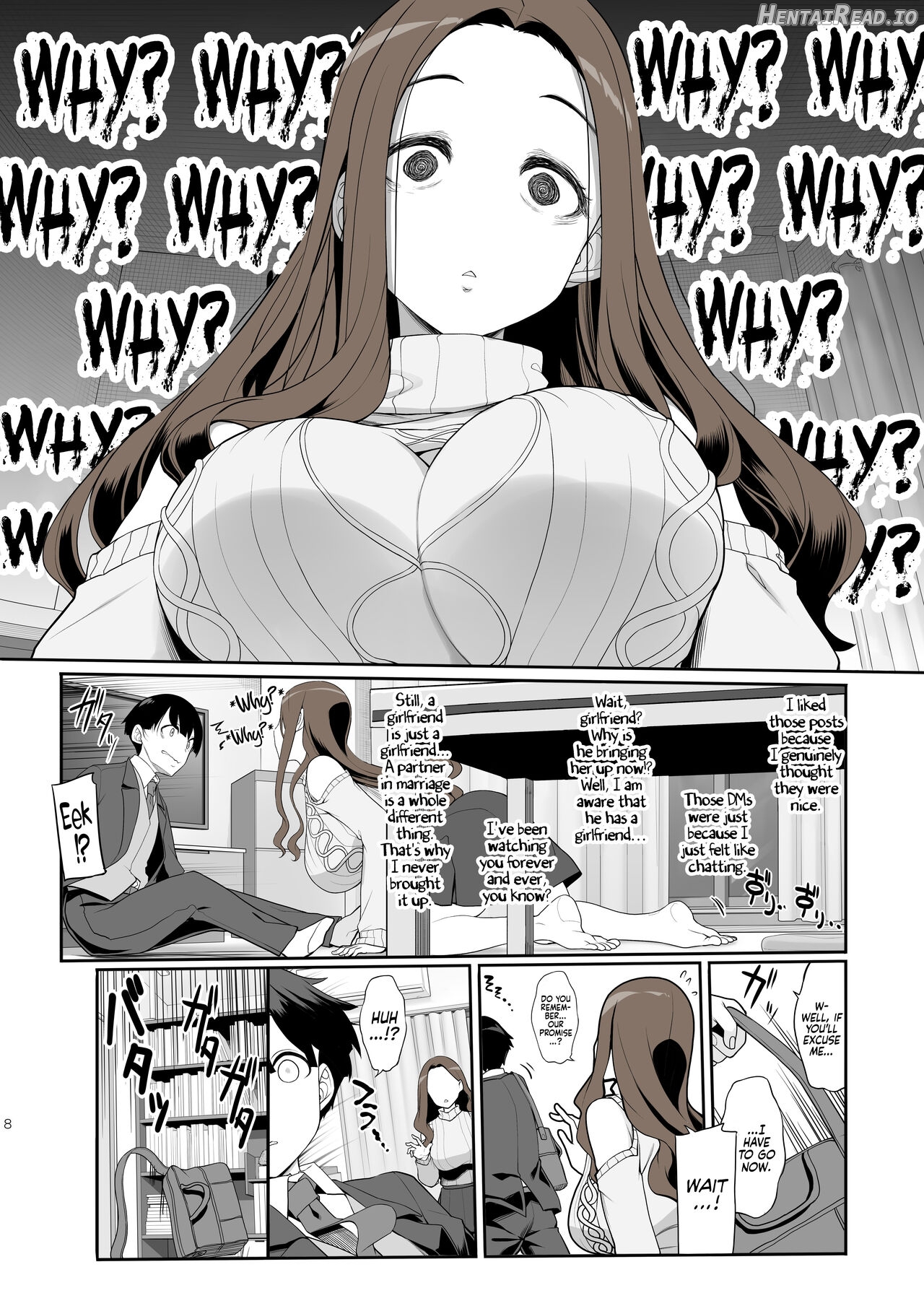 Ichizu na Onee-san to Saikaishitara Dosukebe Kyuukonsarete Sex Tsukeninaru Hanashi Chapter 1 - page 7