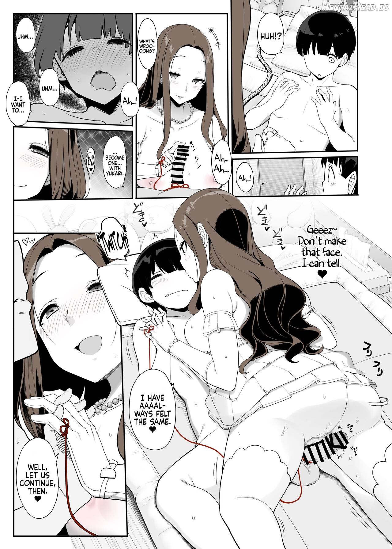 Ichizu na Onee-san to Saikaishitara Dosukebe Kyuukonsarete Sex Tsukeninaru Hanashi Chapter 1 - page 14