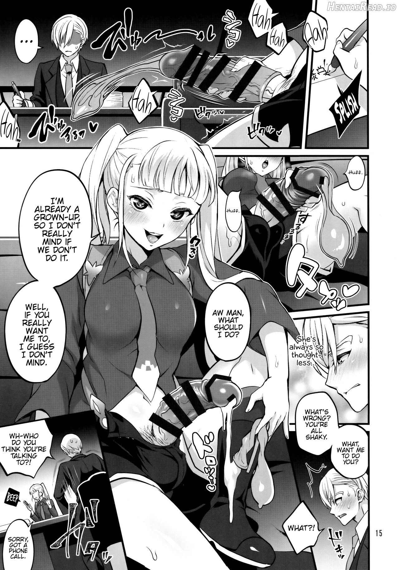 Otona ni Natte mo Kawarazu Futanari Elle ni Furimawasareru! Chapter 1 - page 13