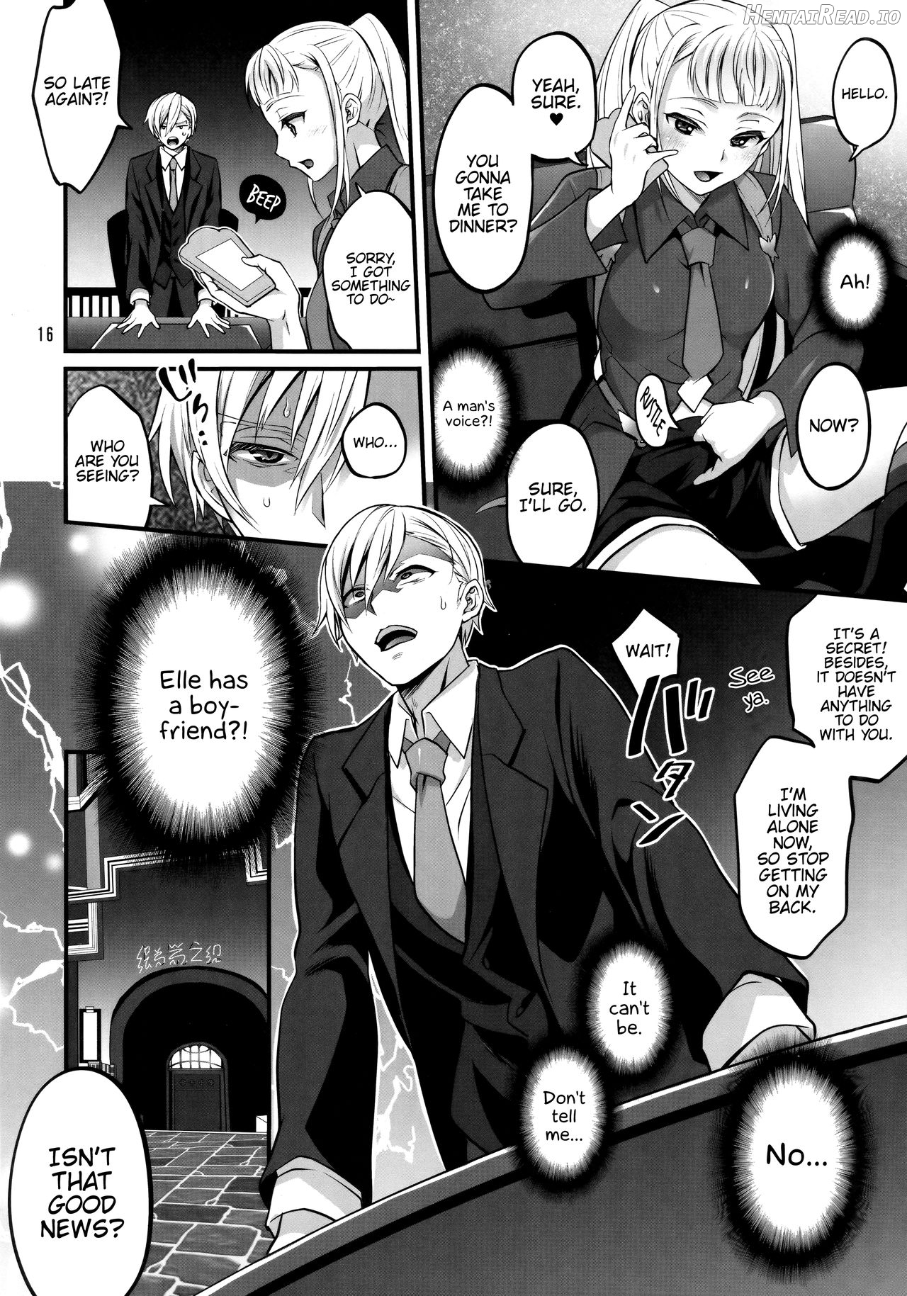 Otona ni Natte mo Kawarazu Futanari Elle ni Furimawasareru! Chapter 1 - page 14