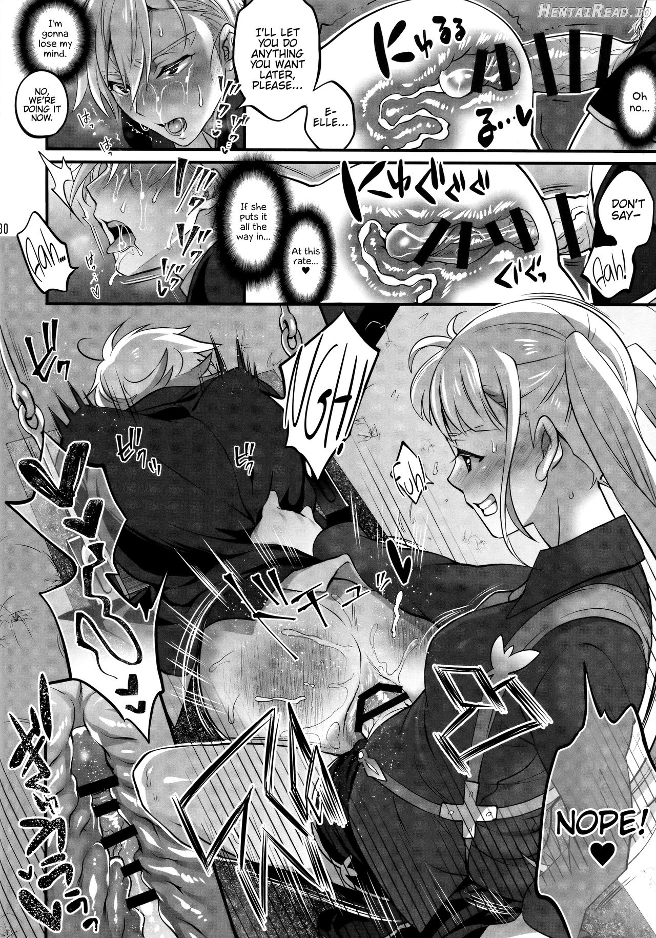 Otona ni Natte mo Kawarazu Futanari Elle ni Furimawasareru! Chapter 1 - page 28