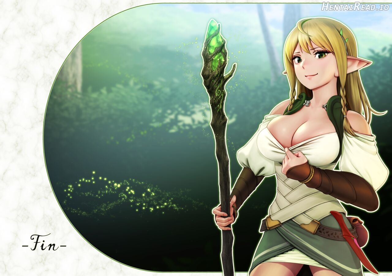 Fel to Mana no Mori -Taieki de Tairyoku Kaifuku sasetekureru Bakunyuu Healer Elf- Chapter 1 - page 59