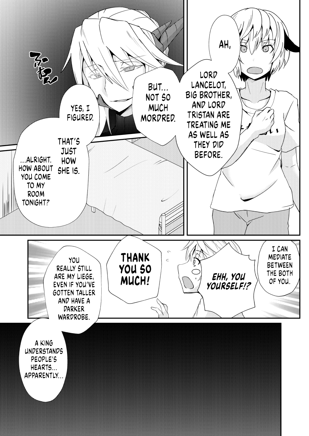 Mordred Kashimasu Chapter 1 - page 4
