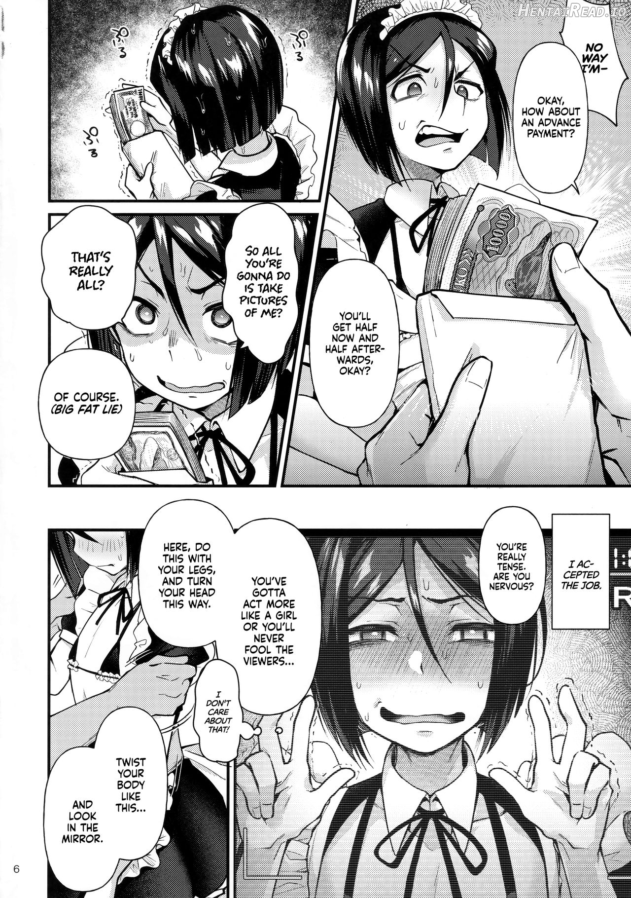 Nonke Nano ni Josou Maid de AV Debut Chapter 1 - page 5