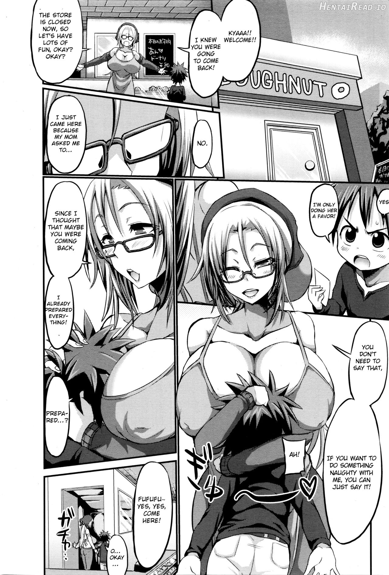 Itte wa ikenai Donut Ya-san Chapter 1 - page 14