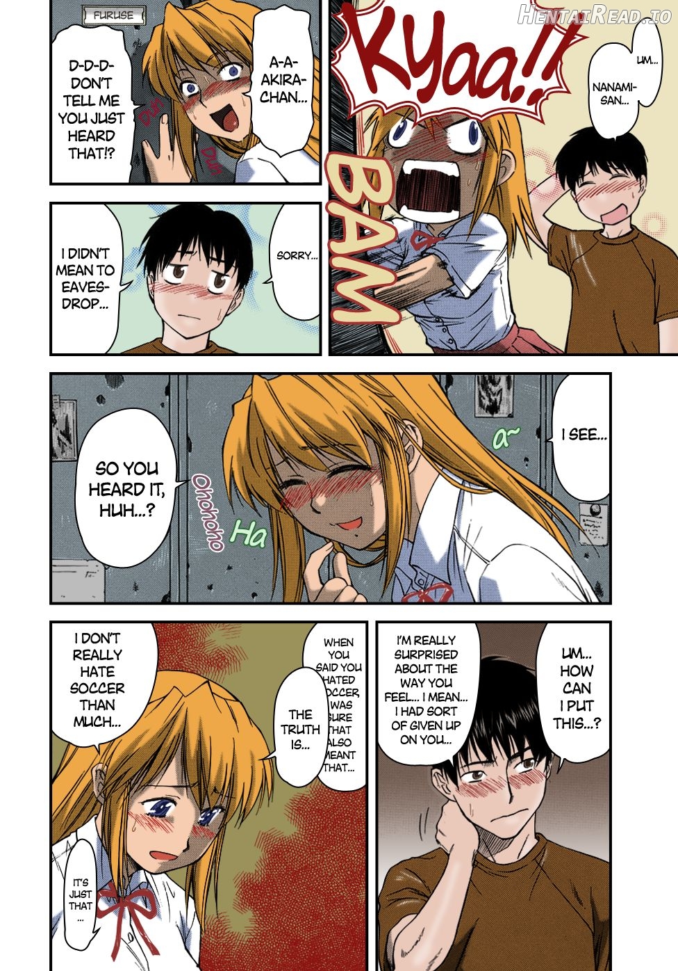 Offside Girl Ch. 1-4 - Colorized Chapter 1 - page 14