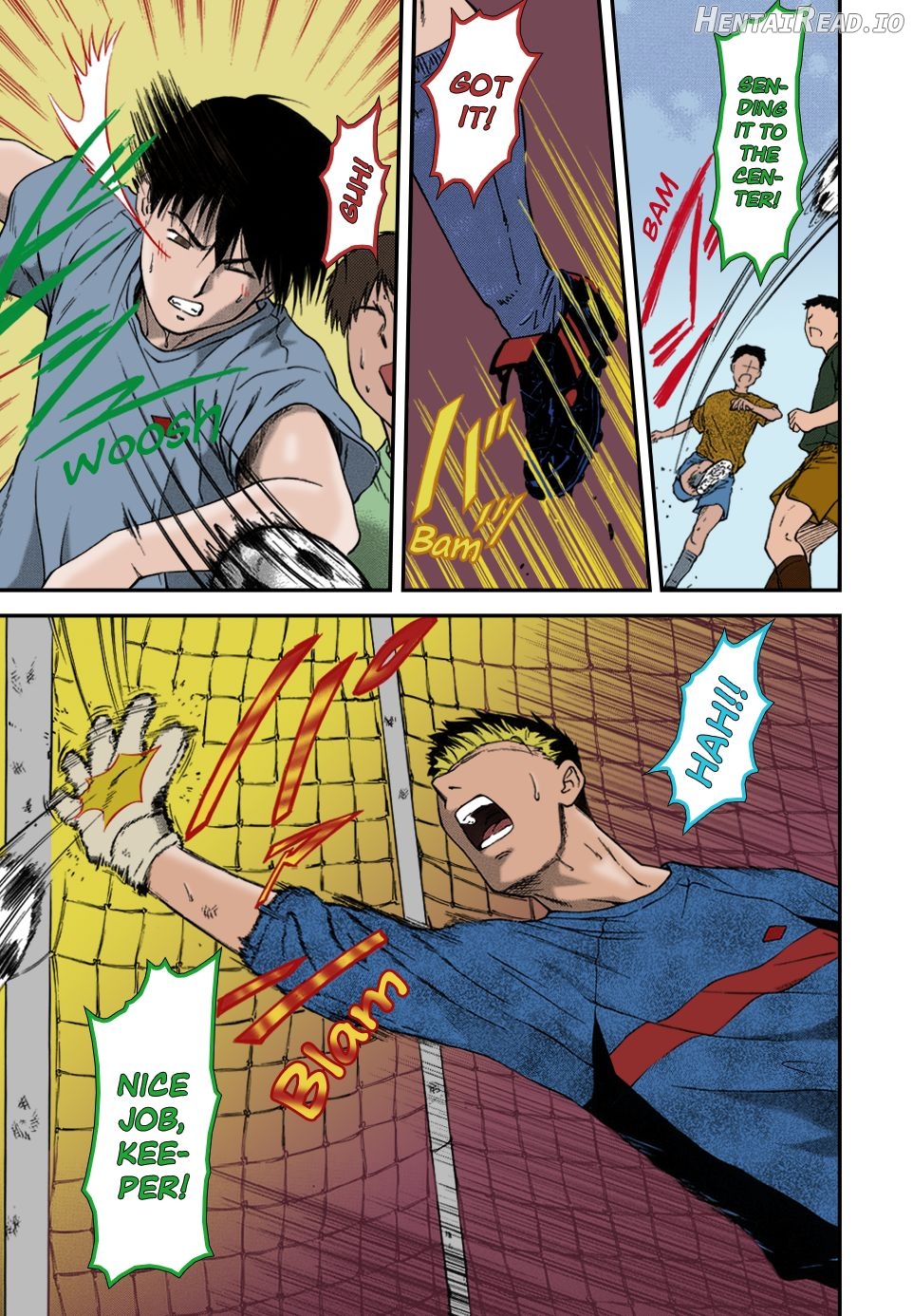 Offside Girl Ch. 1-4 - Colorized Chapter 1 - page 33
