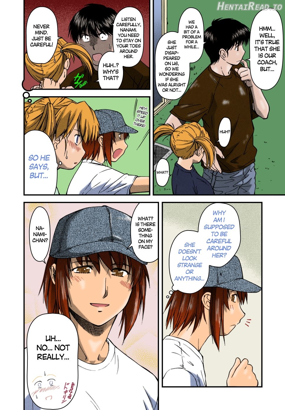 Offside Girl Ch. 1-4 - Colorized Chapter 1 - page 36