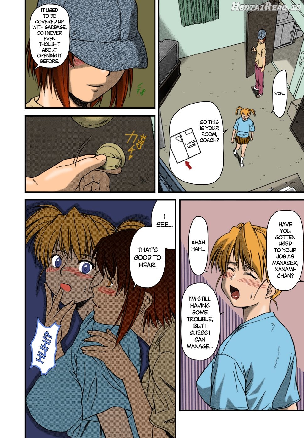 Offside Girl Ch. 1-4 - Colorized Chapter 1 - page 42
