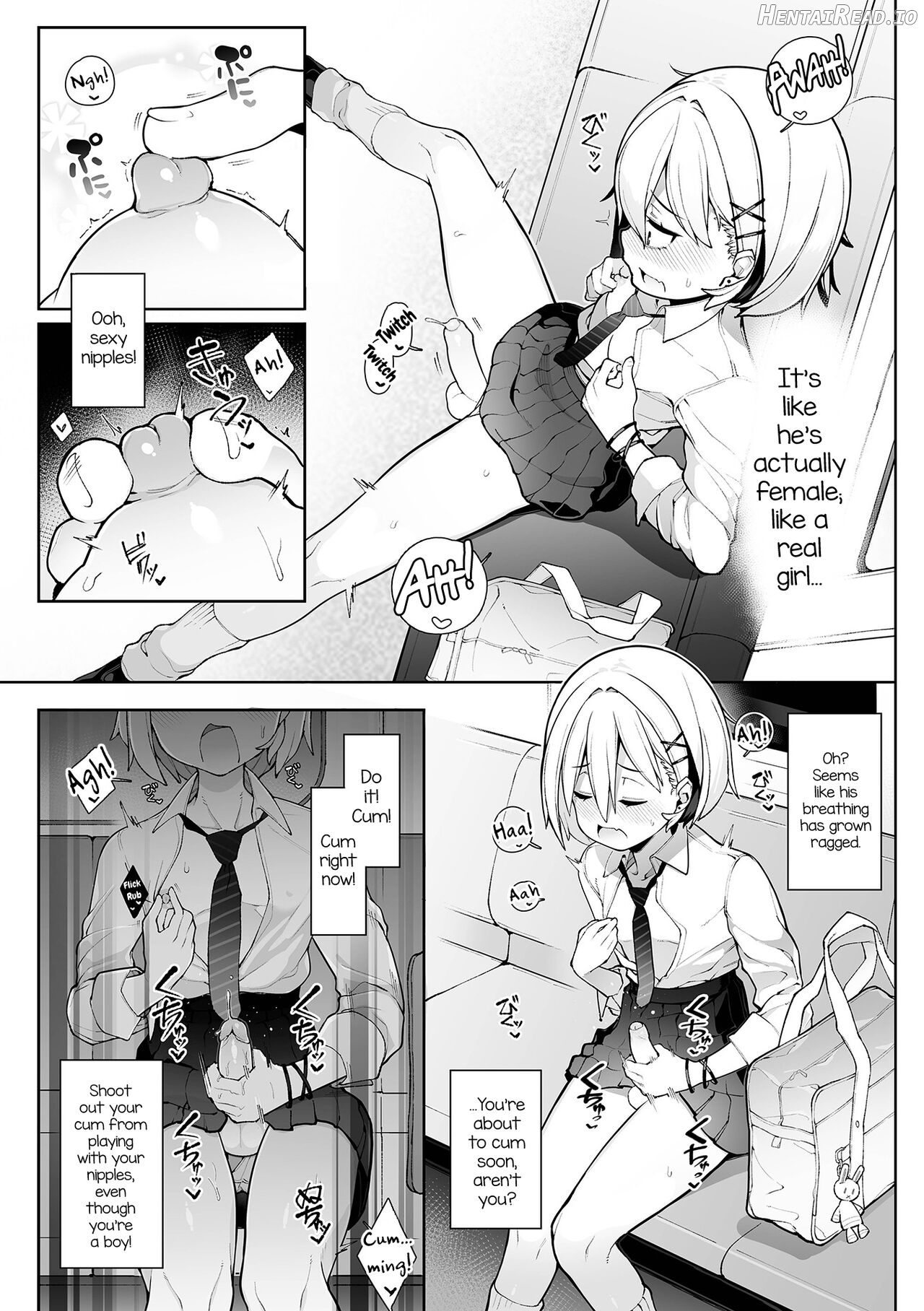 Densha de Yuuwaku Otokonoko! - Decensored Chapter 1 - page 5