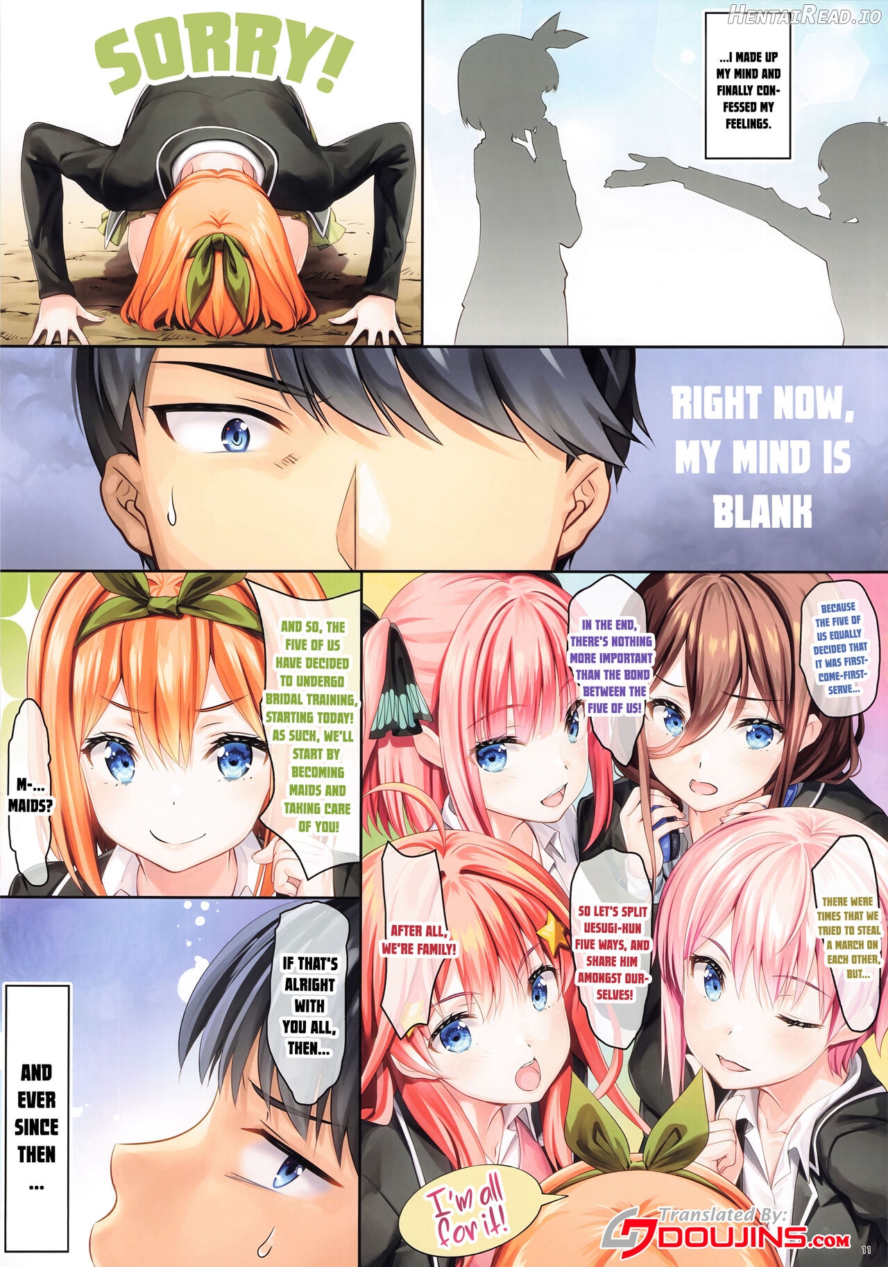 Gotoubun no Maid Yome Chapter 1 - page 11