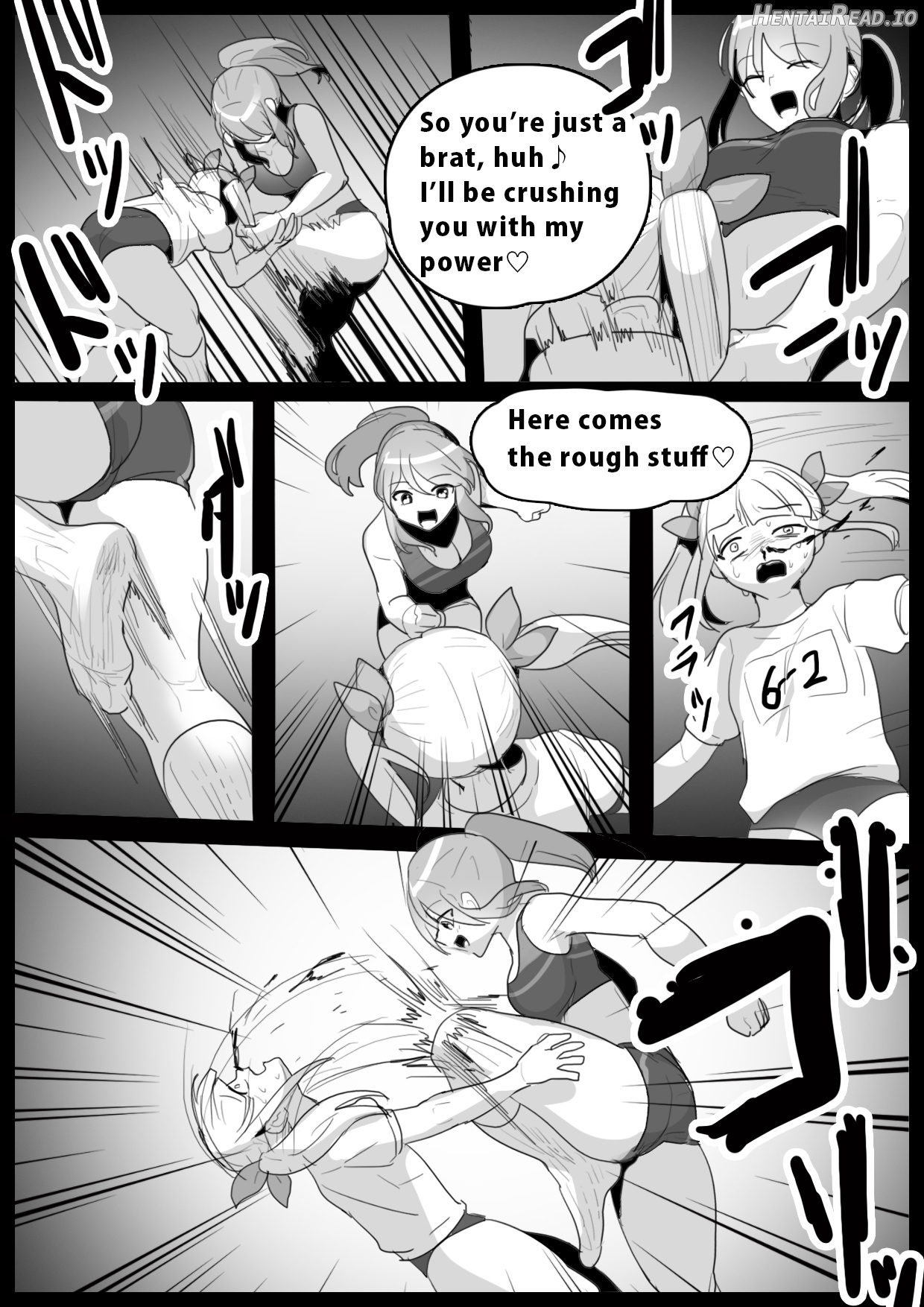 Girls Beat! Plus - Ayu vs Hinano Chapter 11 - page 4