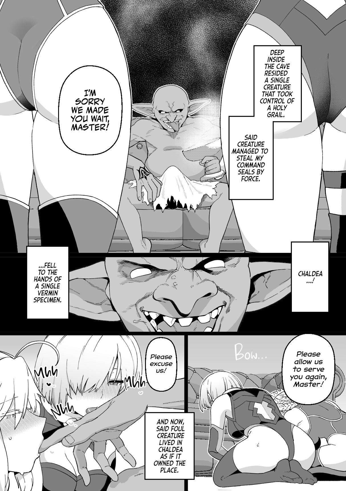 Artoria to Mash, Goblin Kan Manga Chapter 1 - page 2