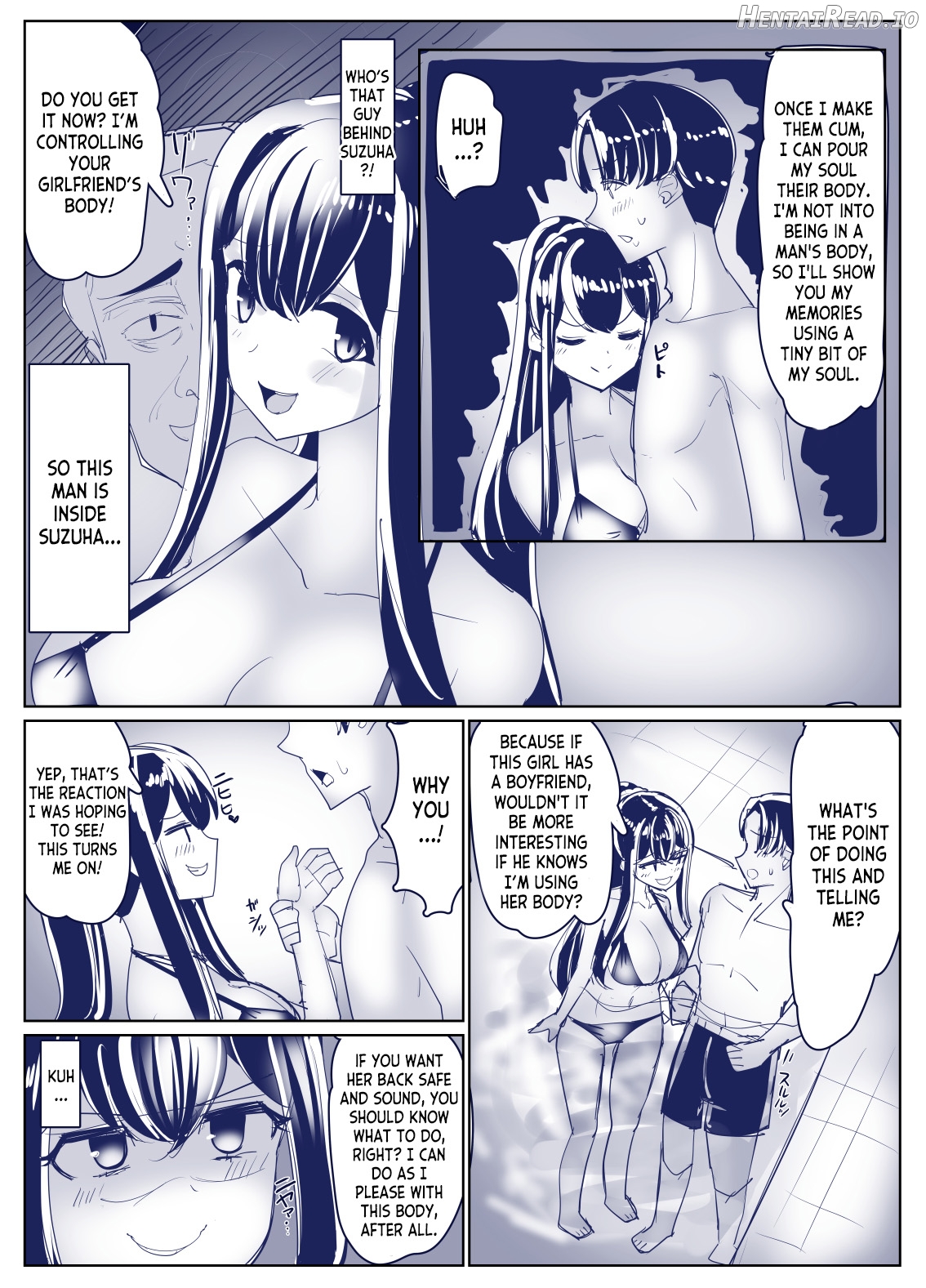 8P Sex Change Possession Manga + omake Chapter 1 - page 5