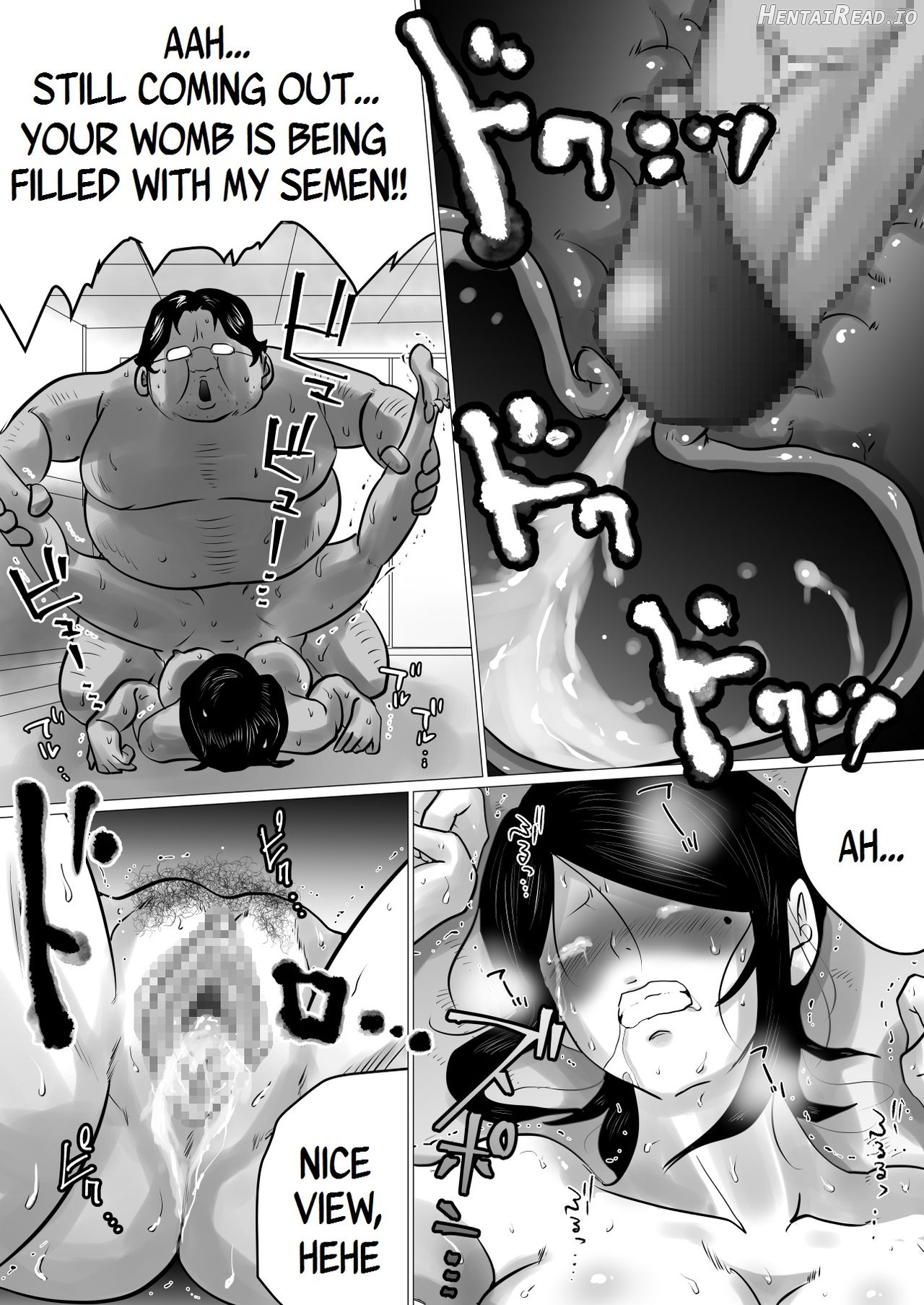 Menkui Kouman Tsuma ga Partsaki no Kimobuta Joushi ni Otosareta Keii Chapter 1 - page 34