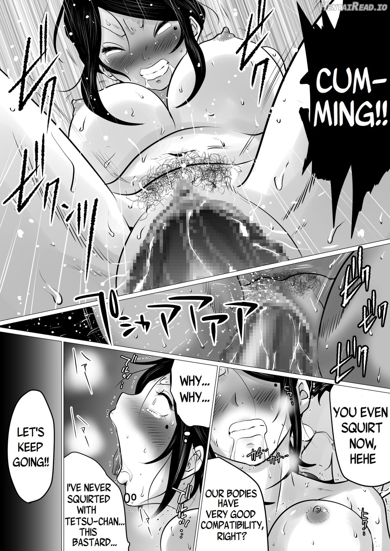 Menkui Kouman Tsuma ga Partsaki no Kimobuta Joushi ni Otosareta Keii Chapter 1 - page 42
