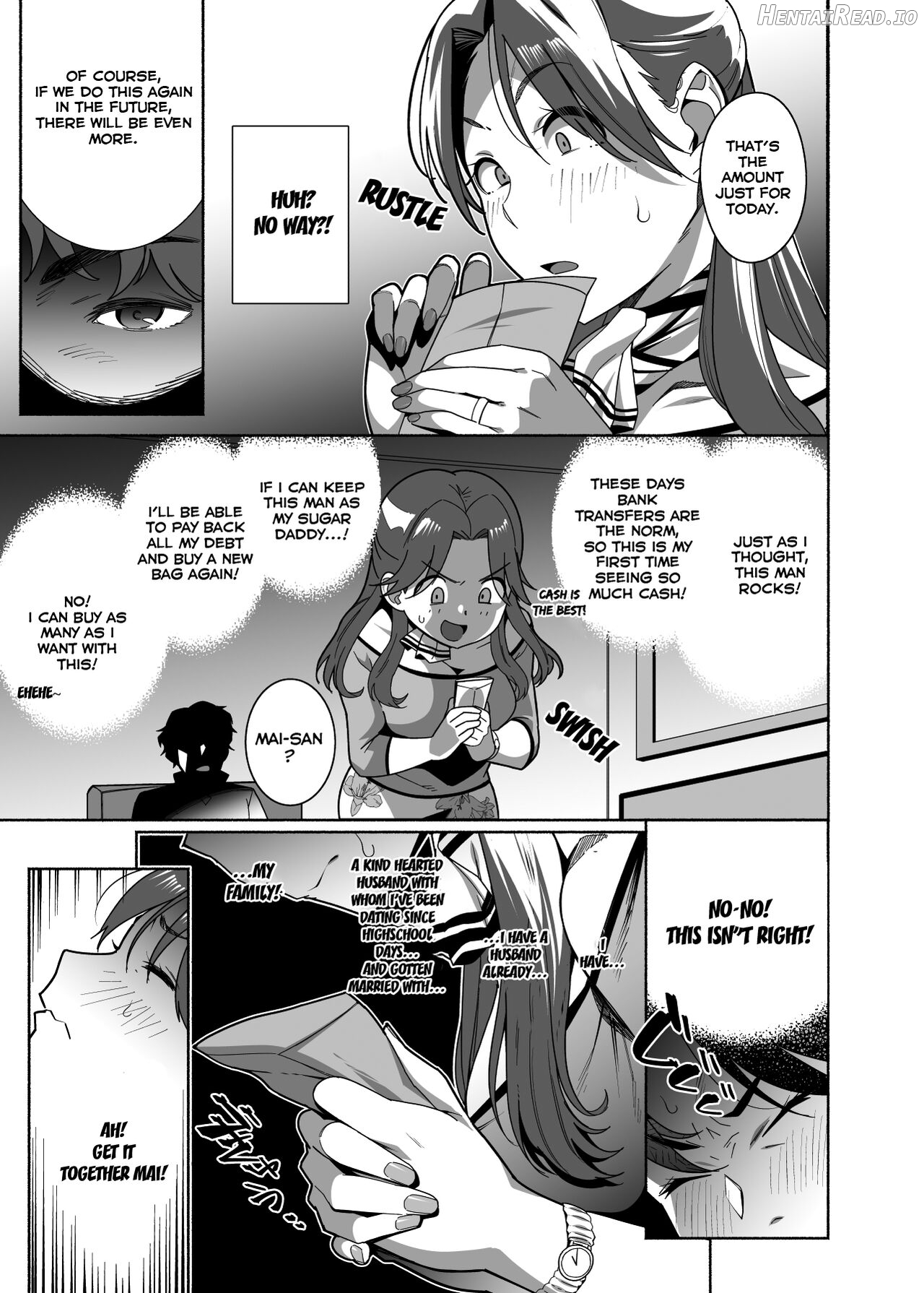 Hitozuma Pet ~Hitozuma ga Papakatsu Sex ni Hamari Otto Kounin de Otoko-tachi no Pet ni Naru Hanashi~ Zenpen Chapter 1 - page 6