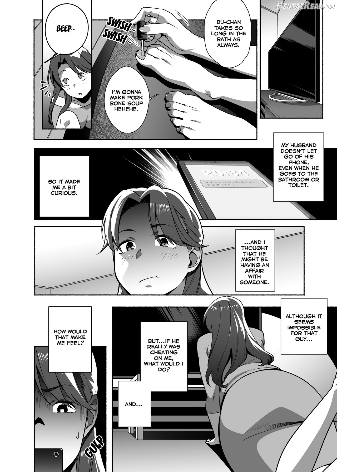 Hitozuma Pet ~Hitozuma ga Papakatsu Sex ni Hamari Otto Kounin de Otoko-tachi no Pet ni Naru Hanashi~ Zenpen Chapter 1 - page 9