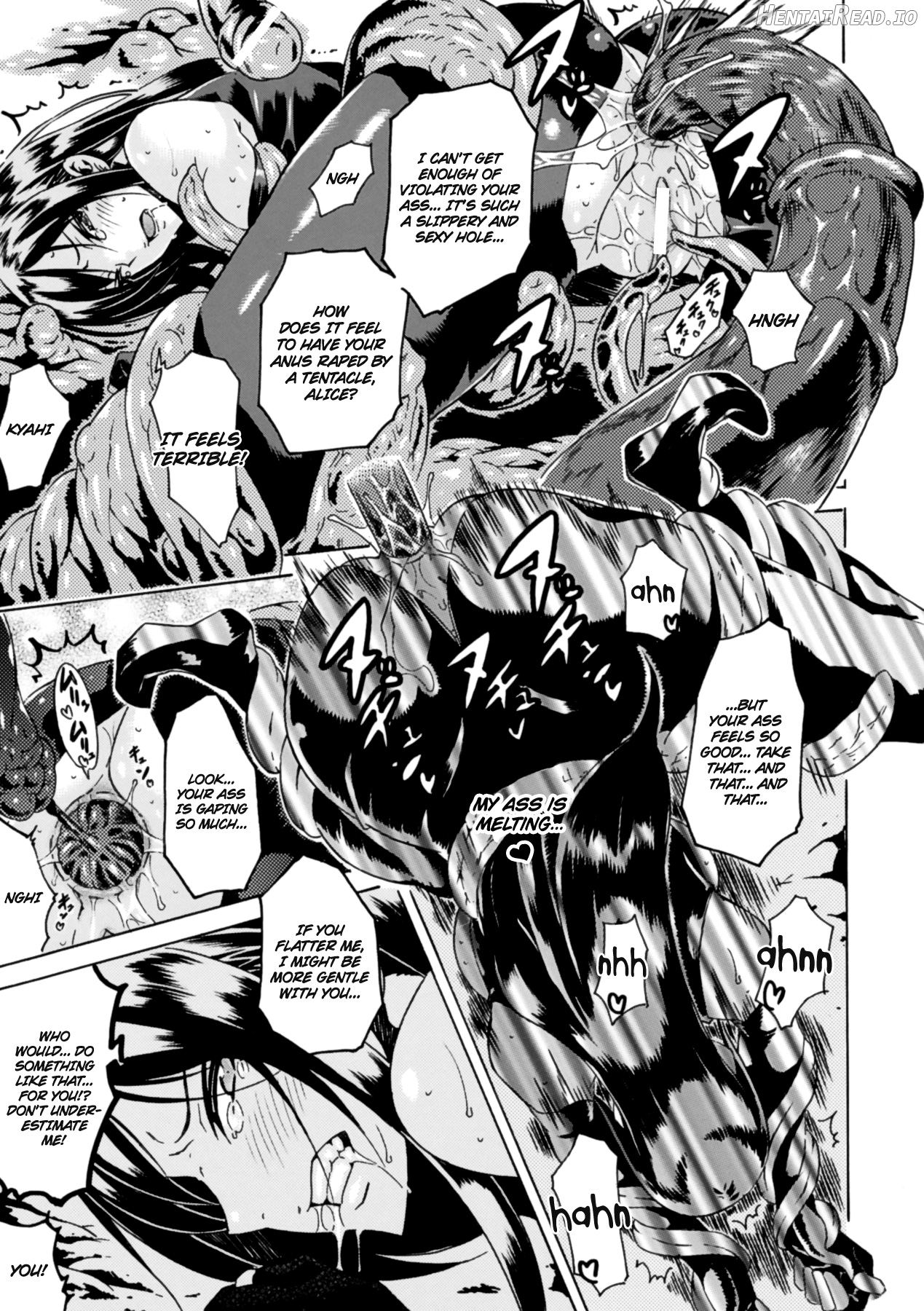 2D Comic Magazine - Marunomi Iki Jigoku Monster ni Hoshokusareta Heroine-tachi Vol. 1 Chapter 1 - page 17