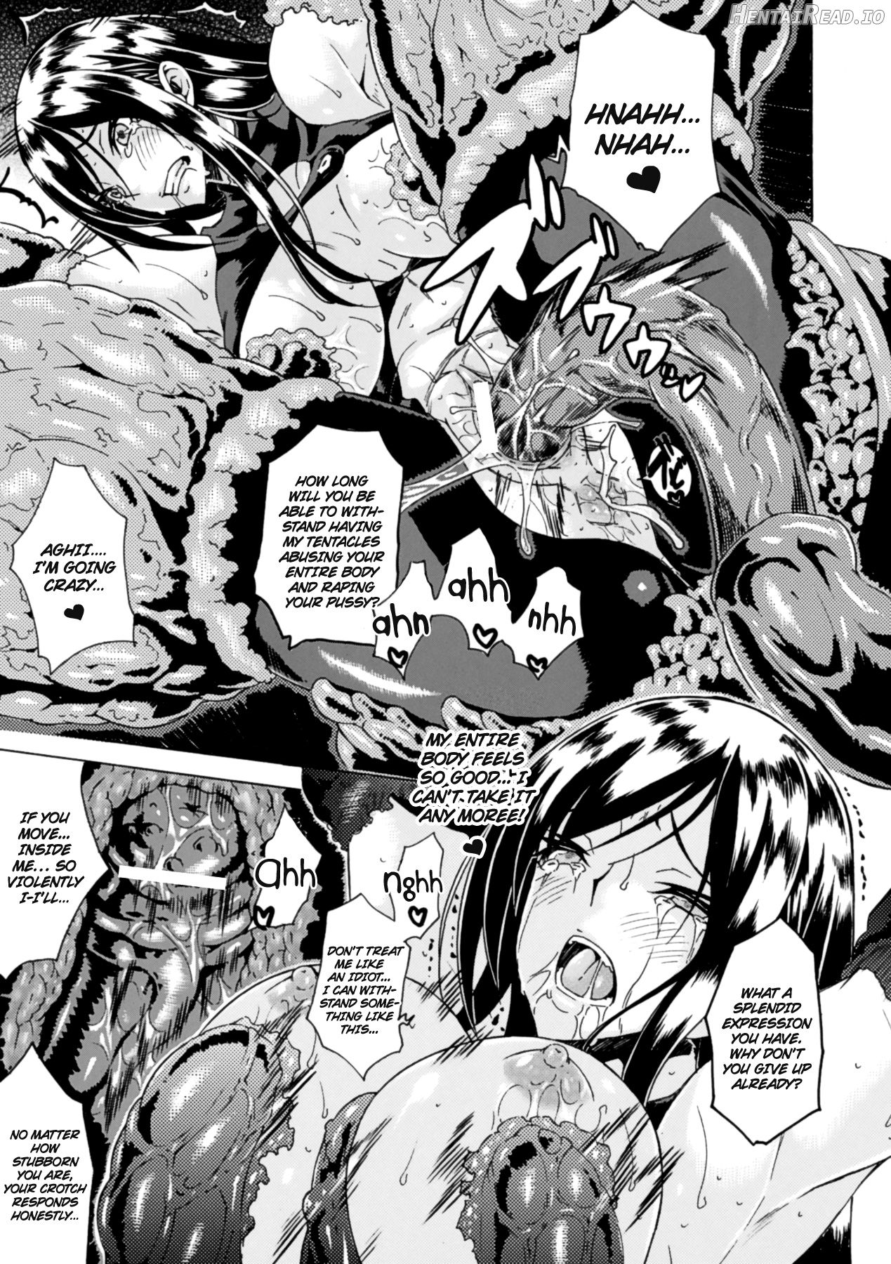 2D Comic Magazine - Marunomi Iki Jigoku Monster ni Hoshokusareta Heroine-tachi Vol. 1 Chapter 1 - page 19