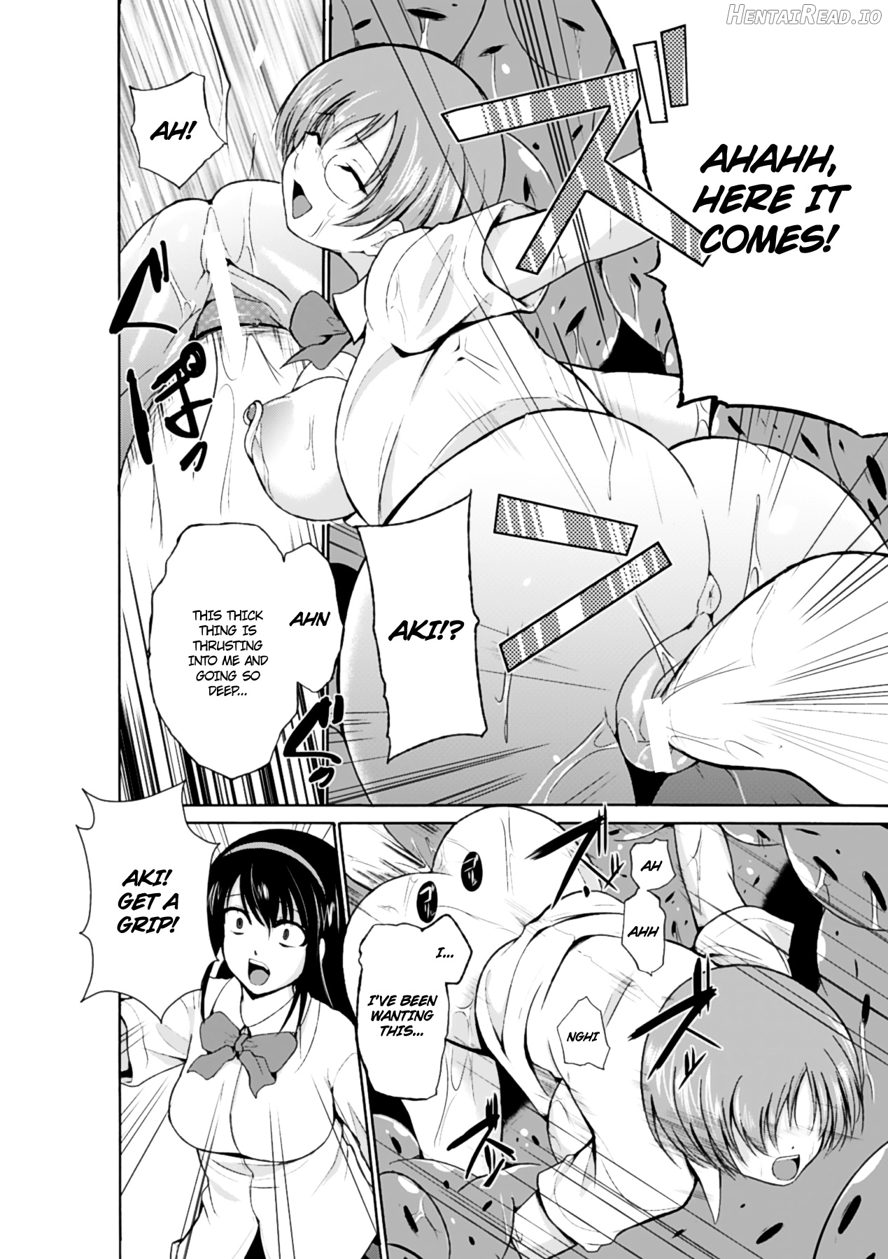2D Comic Magazine - Marunomi Iki Jigoku Monster ni Hoshokusareta Heroine-tachi Vol. 1 Chapter 2 - page 14
