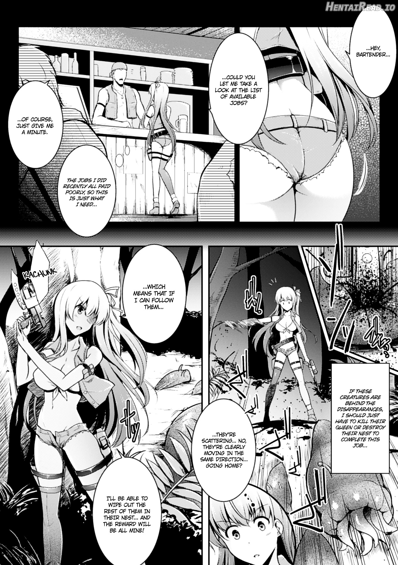 2D Comic Magazine - Marunomi Iki Jigoku Monster ni Hoshokusareta Heroine-tachi Vol. 1 Chapter 2 - page 26