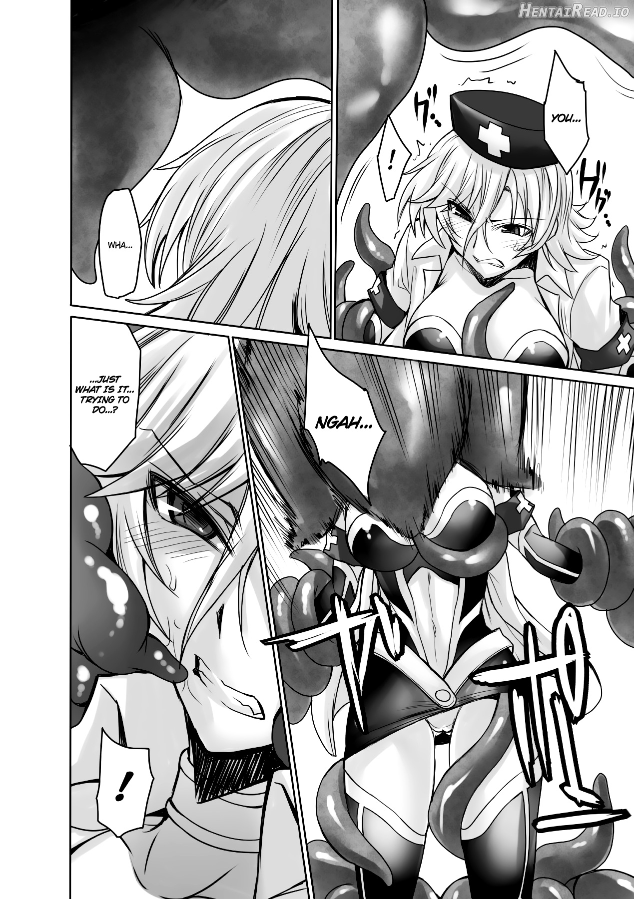 2D Comic Magazine - Marunomi Iki Jigoku Monster ni Hoshokusareta Heroine-tachi Vol. 1 Chapter 2 - page 52
