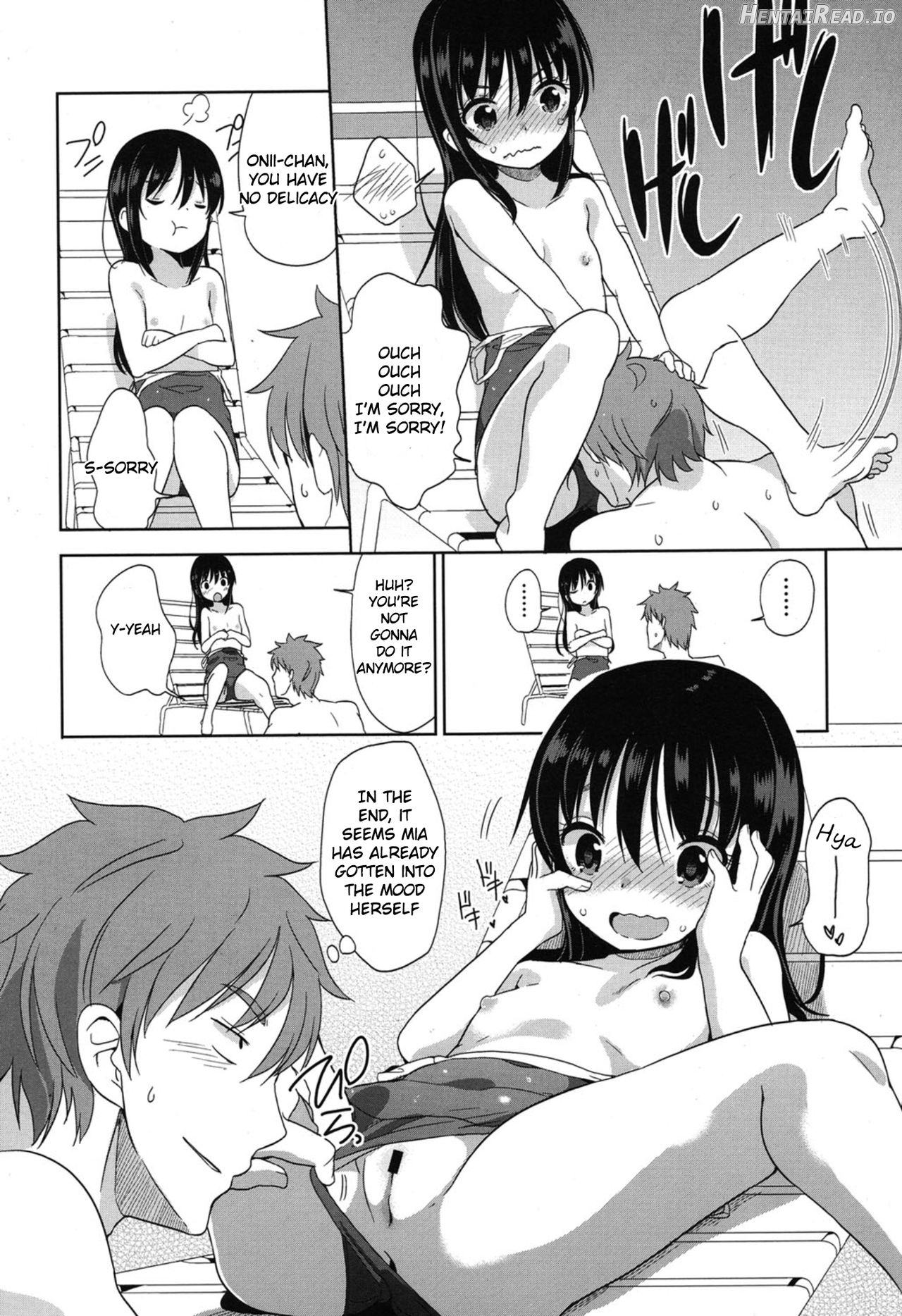 Mizugi de Obenkyou Chapter 1 - page 14