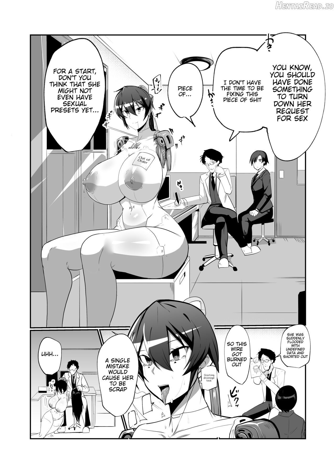 Android no Osananajimi to Icharabu Suru Manga Chapter 1 - page 18