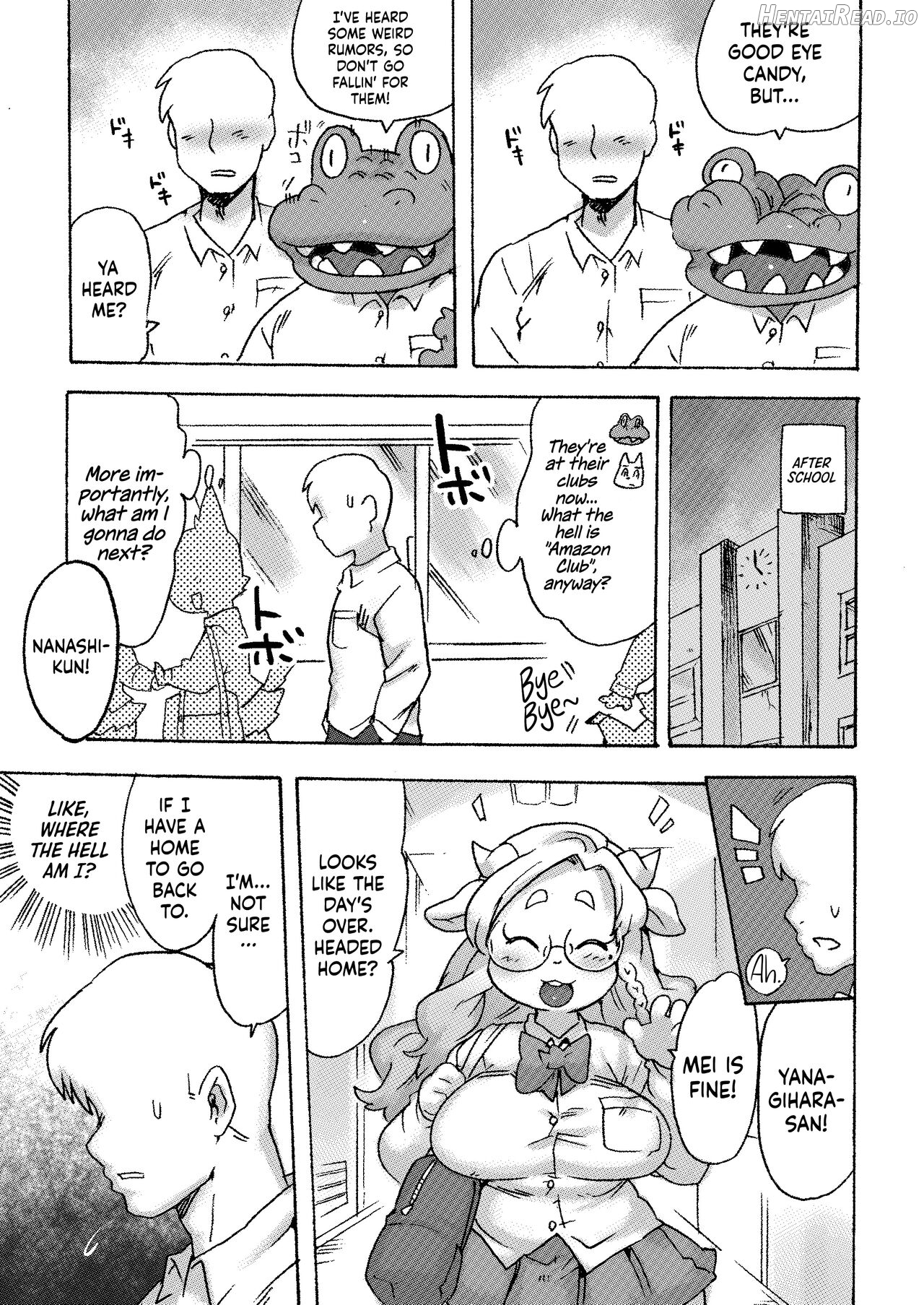 Kemo Gal ni Aisarete Moto no Sekai ni Kaerenai - Decensored Chapter 1 - page 12