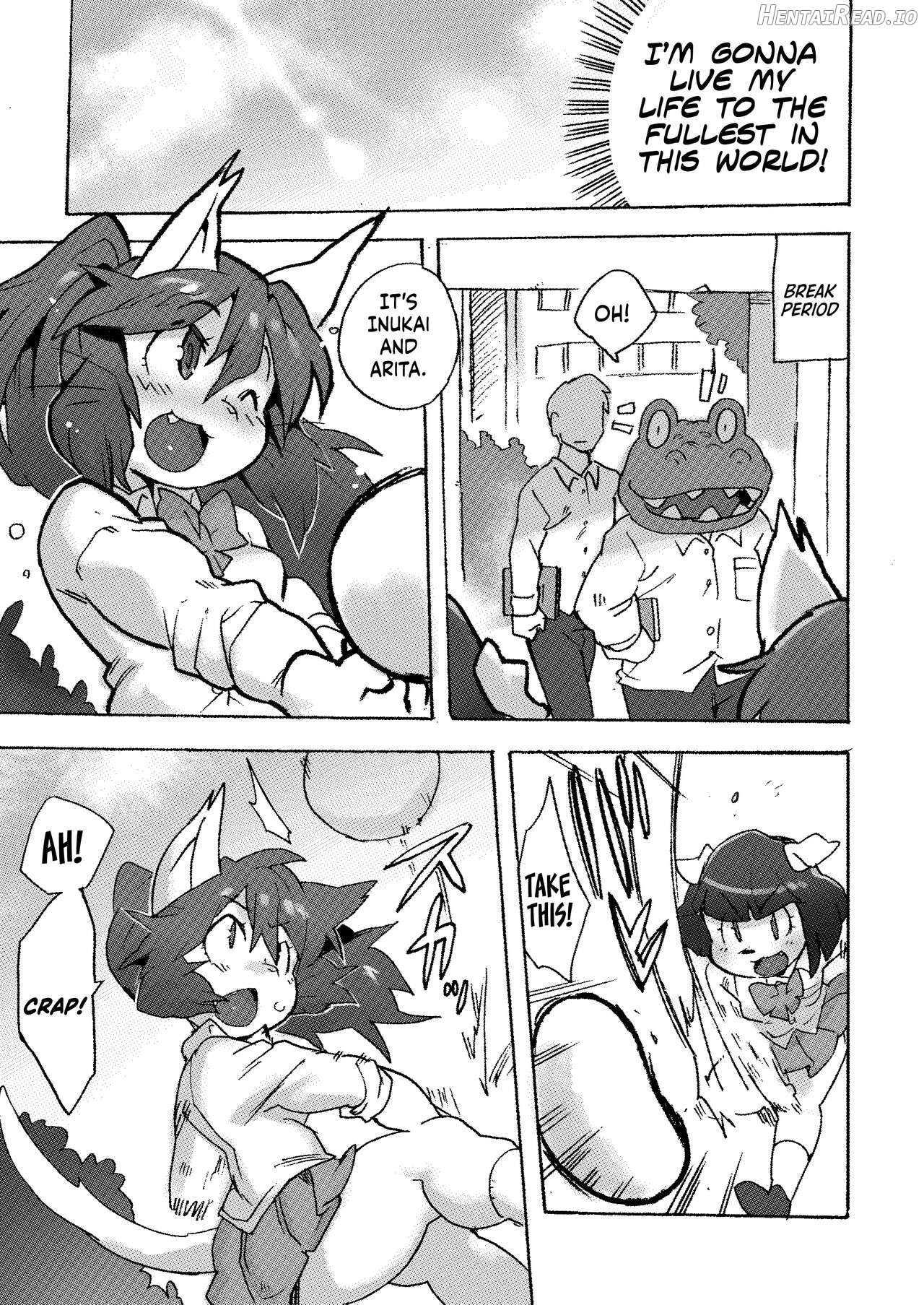 Kemo Gal ni Aisarete Moto no Sekai ni Kaerenai - Decensored Chapter 1 - page 16