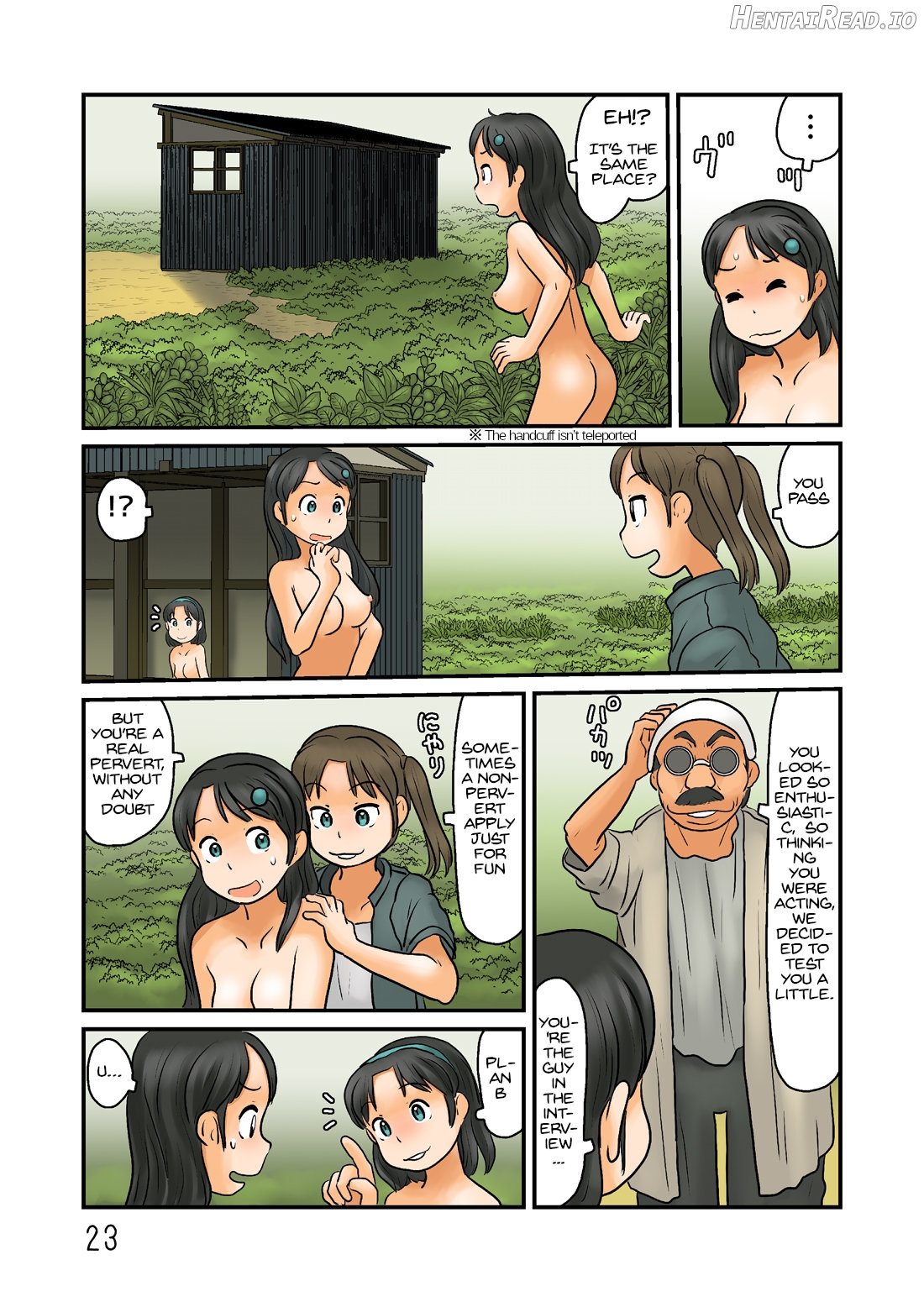 Shinjin-san ga Nazo no Roshutsu Kuukan ni Chapter 1 - page 24