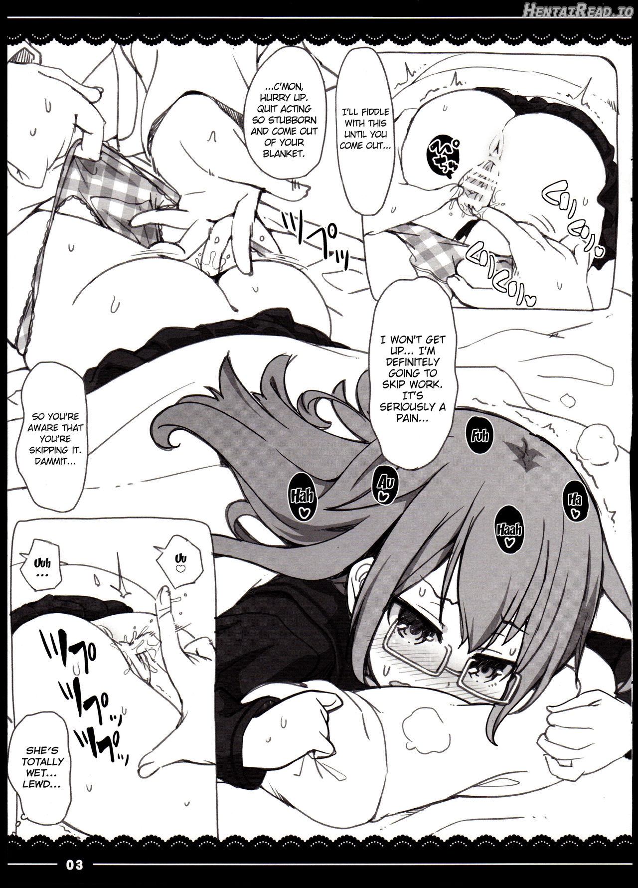 Youmu-san ni Oppai to Tekoki de Nagusamete Morau Hon Chapter 4 - page 3