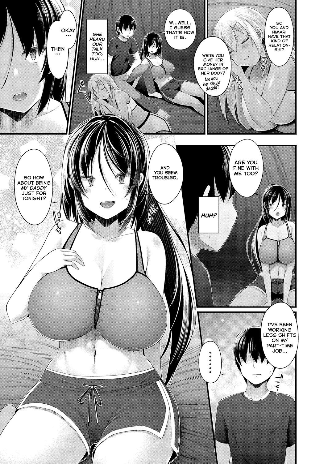 Inaka ni Kisei Shita Boku ga Kuro Gal JK na Imouto to Papakatsu Shite Shimatta Hanashi Chapter 6 - page 9