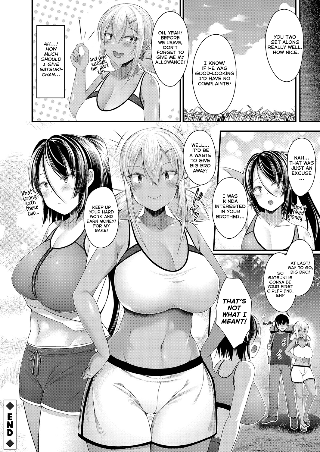 Inaka ni Kisei Shita Boku ga Kuro Gal JK na Imouto to Papakatsu Shite Shimatta Hanashi Chapter 6 - page 24