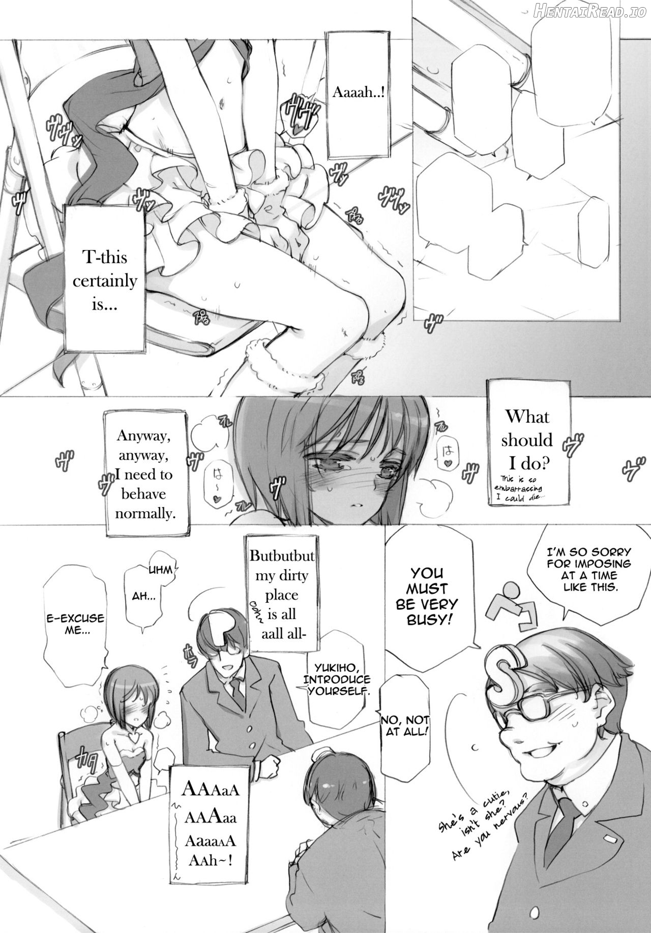 IDOLTIME SPECIAL BOOK YUKIHO HAGIWARA in the Bird Cage Chapter 1 - page 10