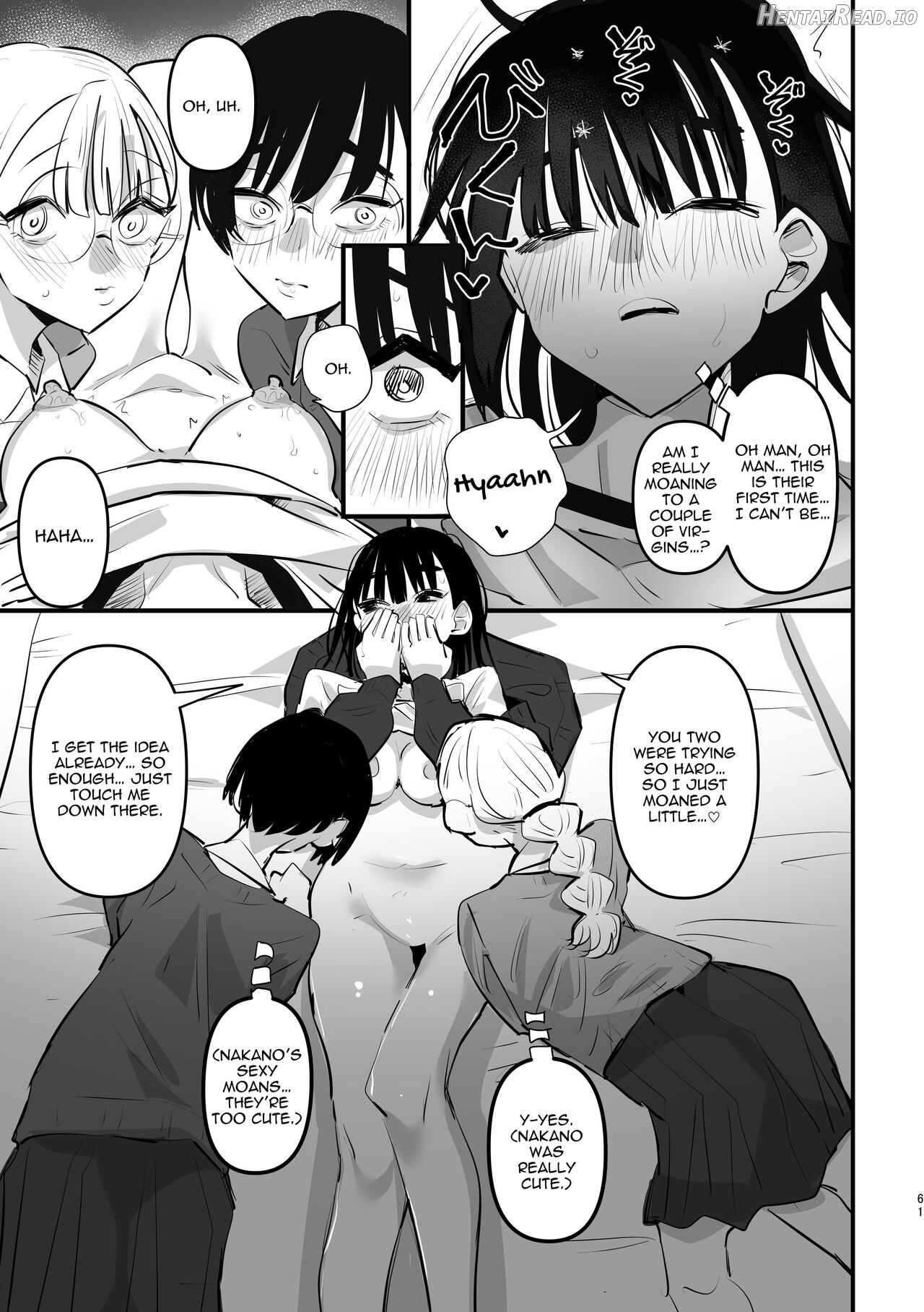 3P Yuri Ecchi Anthology Chapter 1 - page 59